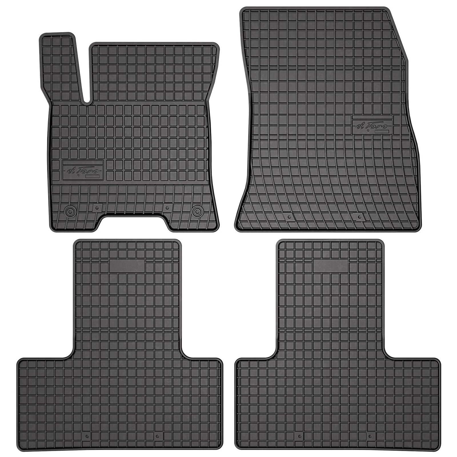 Mercedes Benz EQB Frogum 431478 fekete gumiszőnyeg szett