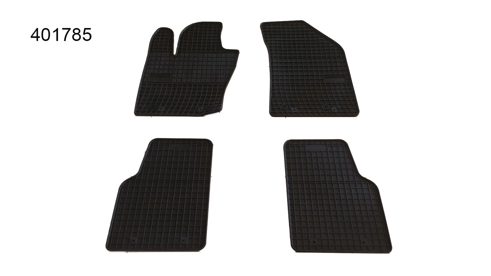 JEEP Compas Frogum 401785 fekete gumiszőnyeg szett