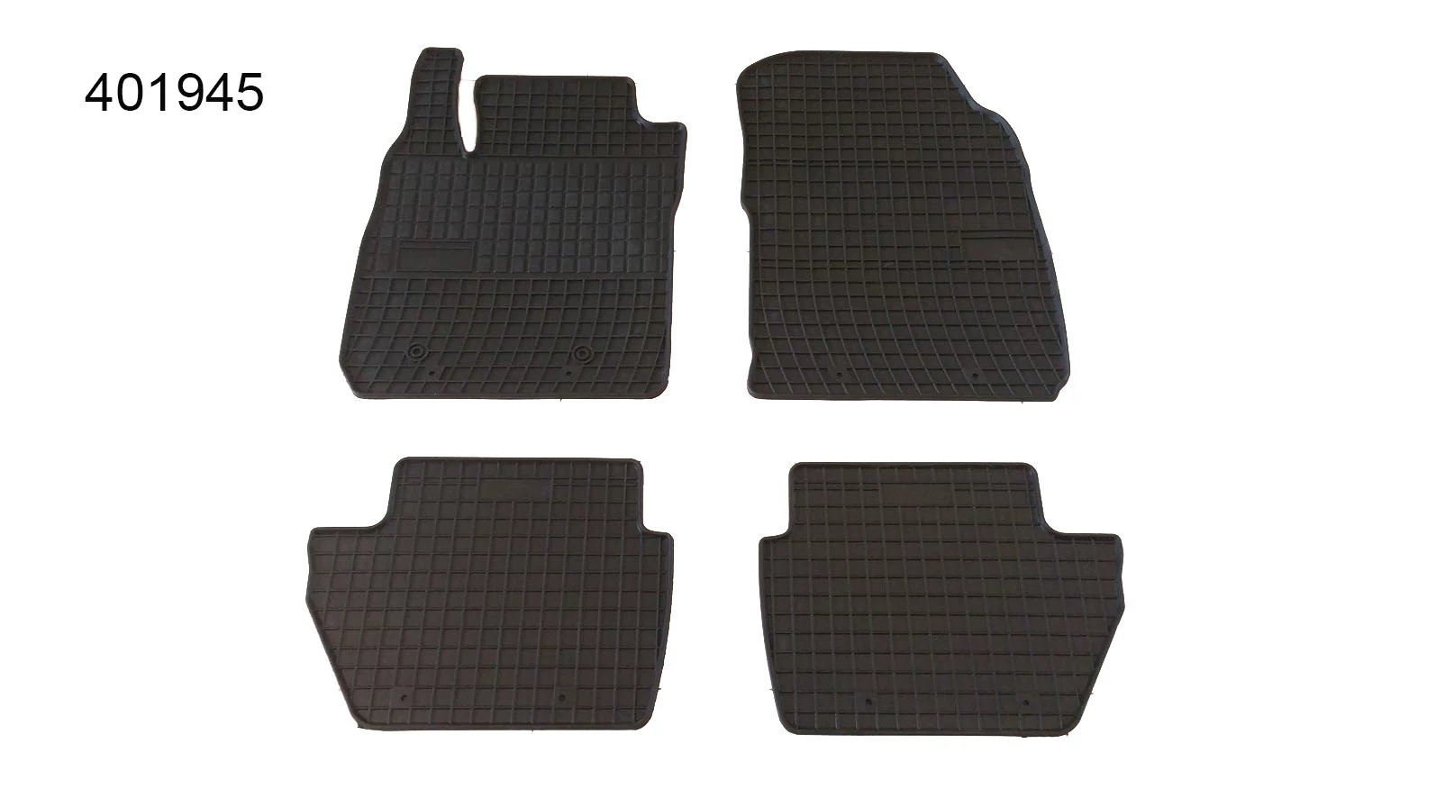 Ford EcoSport Frogum 401945 fekete gumiszőnyeg szett