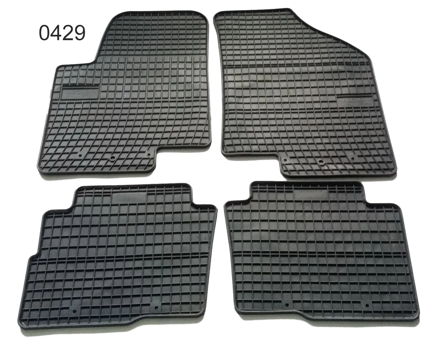 KIA Soul I Frogum 0429 fekete gumiszőnyeg szett
