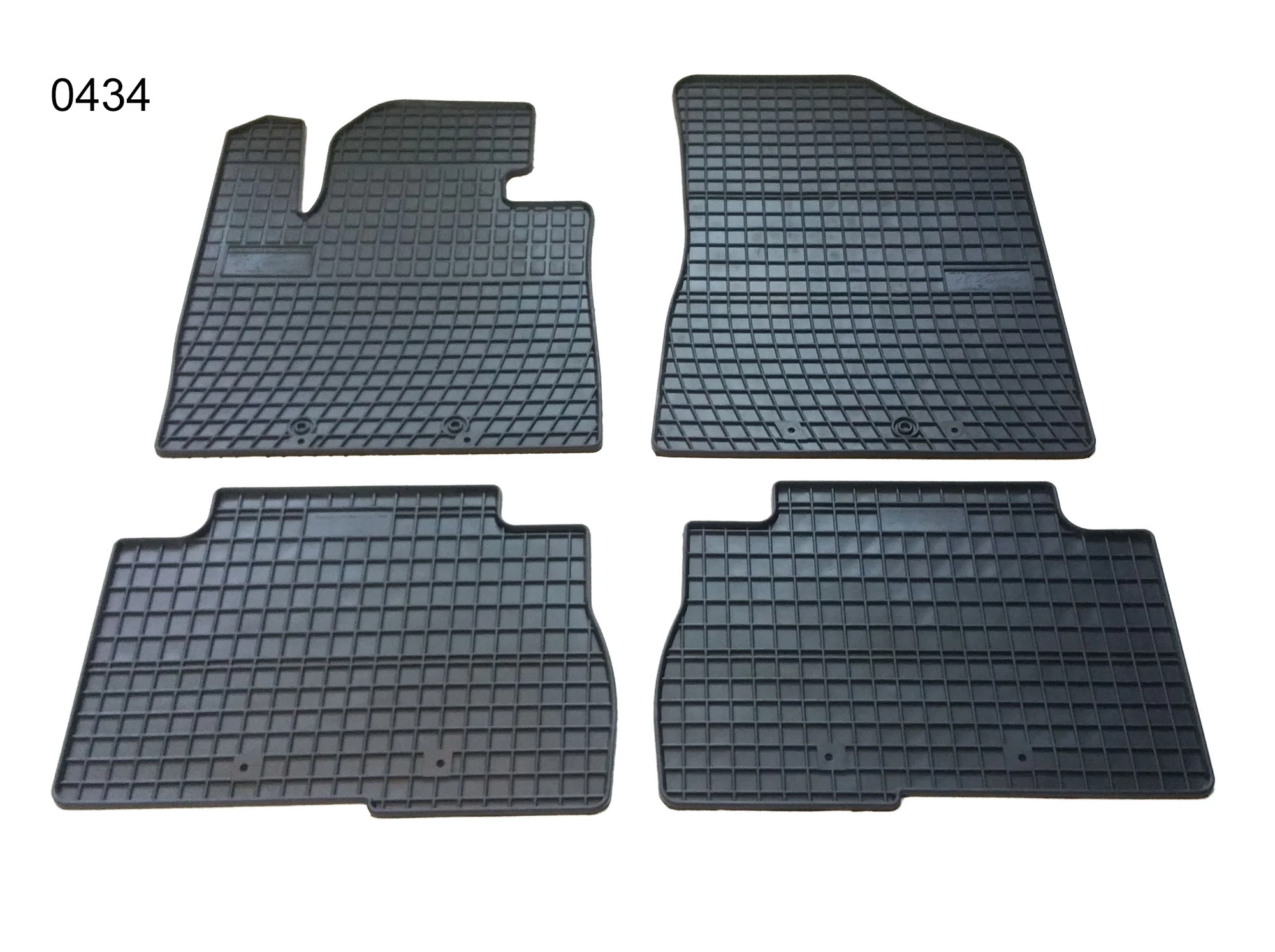 KIA Sorento II 2012-2014 Frogum 0434 fekete gumiszőnyeg szett