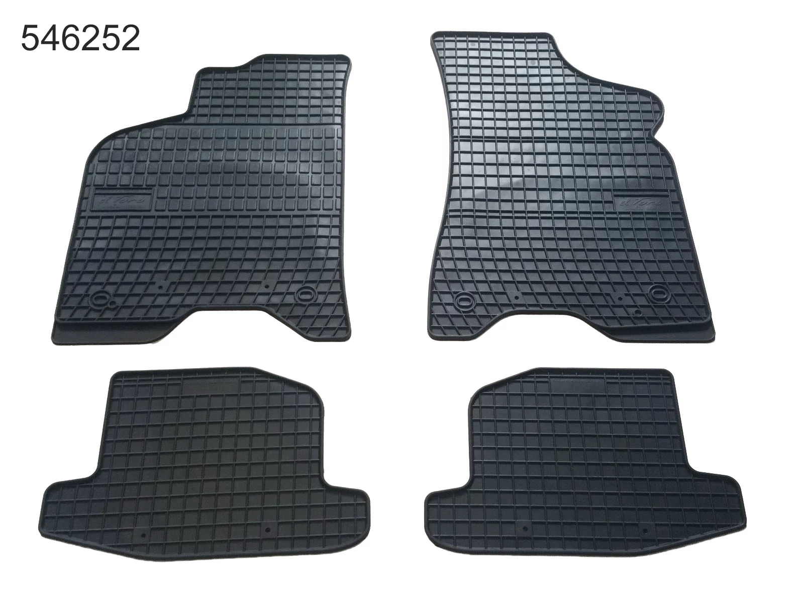Volkswagen VW Lupo Frogum 546252 fekete gumiszőnyeg szett