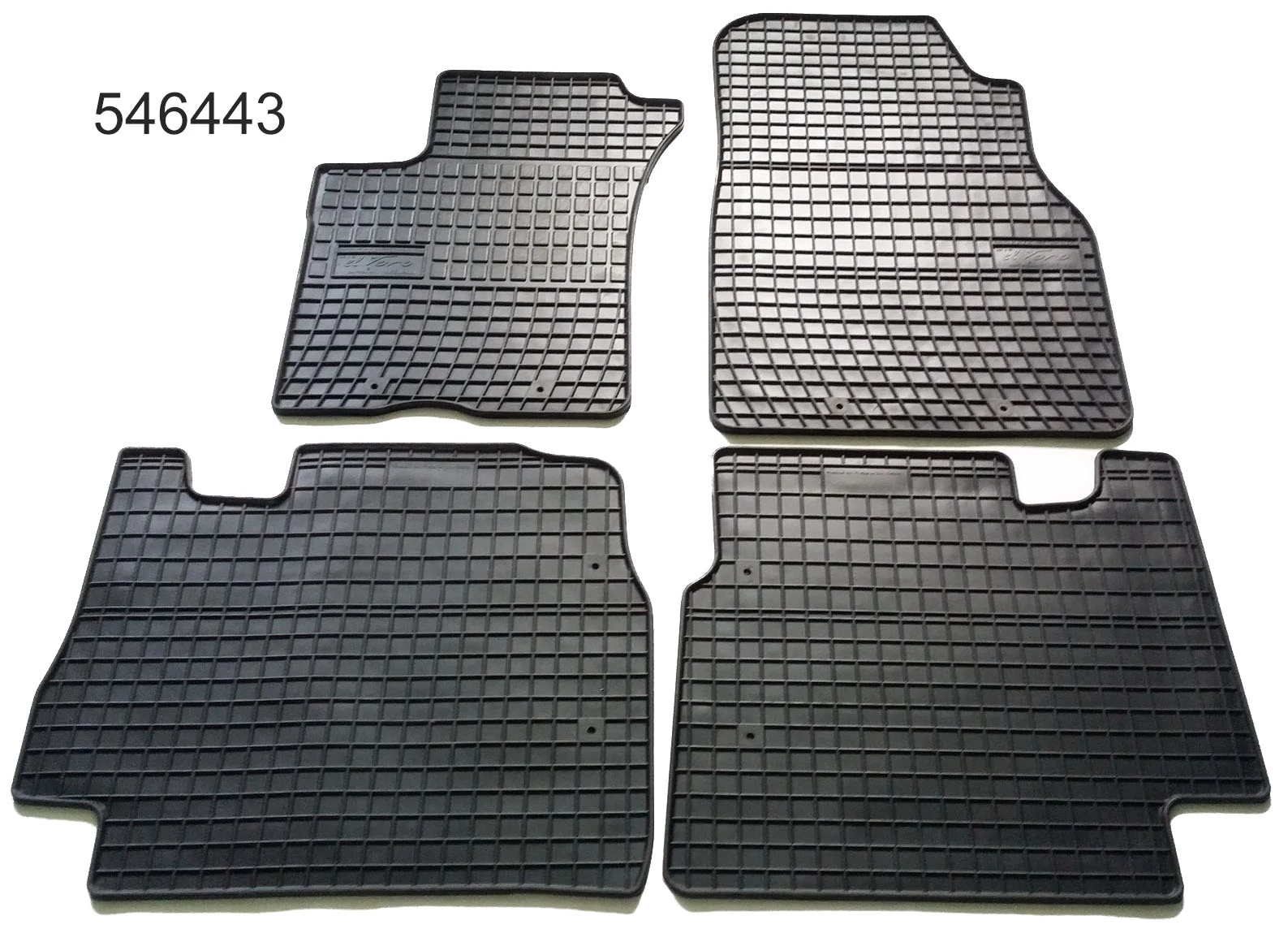 Mercedes Benz ML-osztály I W163 Frogum 546443 fekete gumiszőnyeg szett