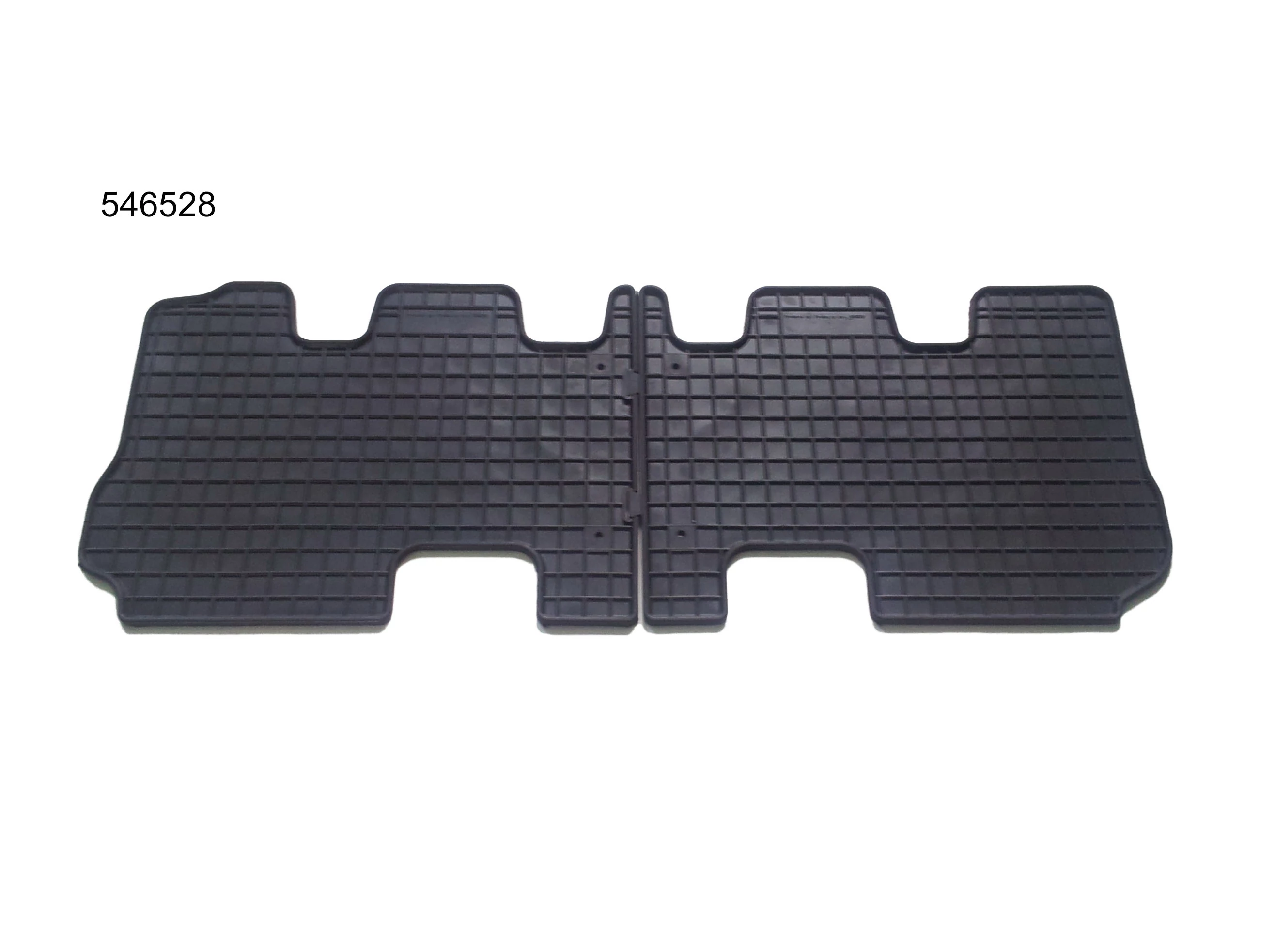 Hyundai Santa Fe III 3.sorba Frogum 546528 fekete gumiszőnyeg szett