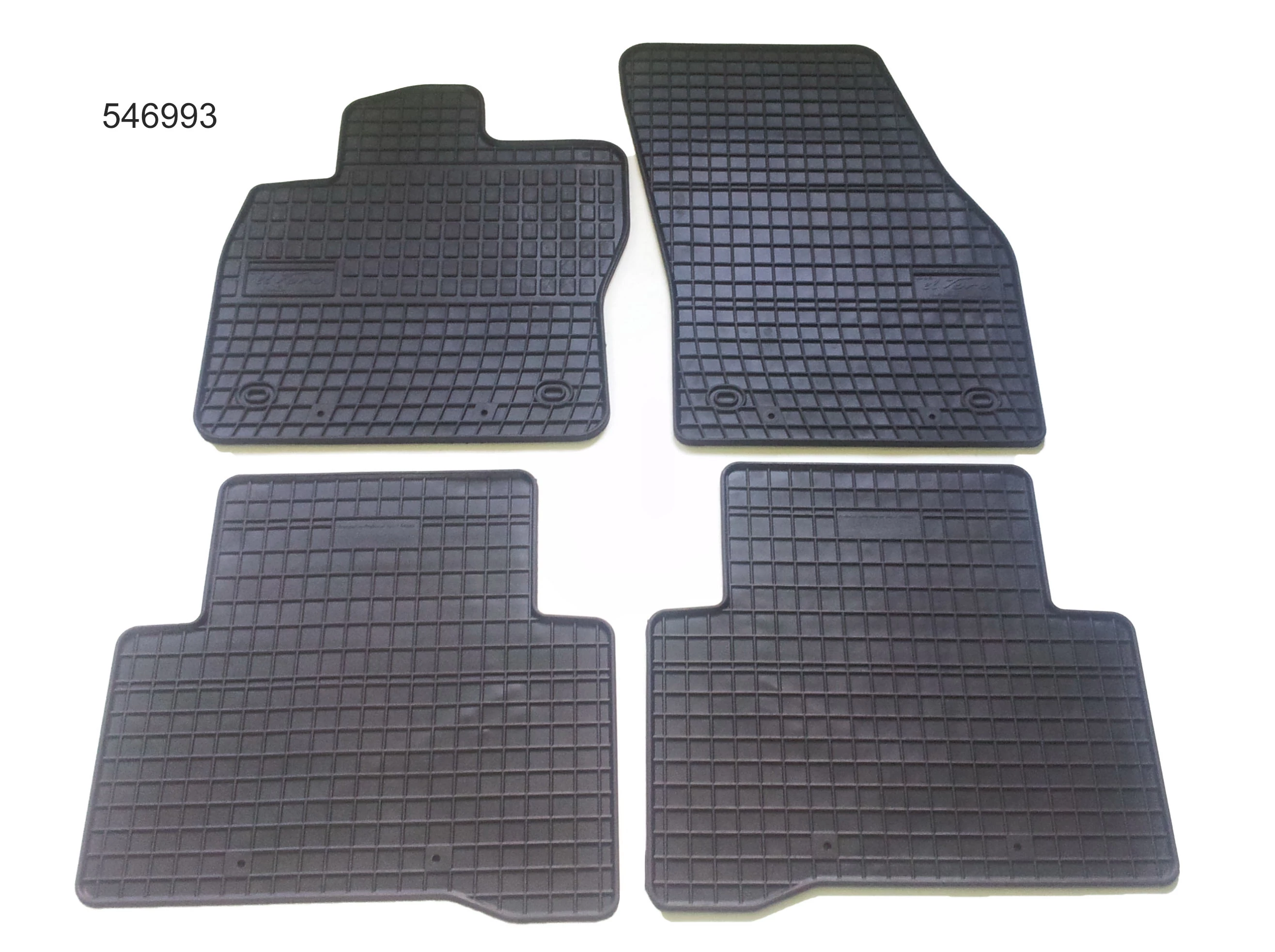 VW Volkswagen Touran II Frogum 546993 fekete gumiszőnyeg szett