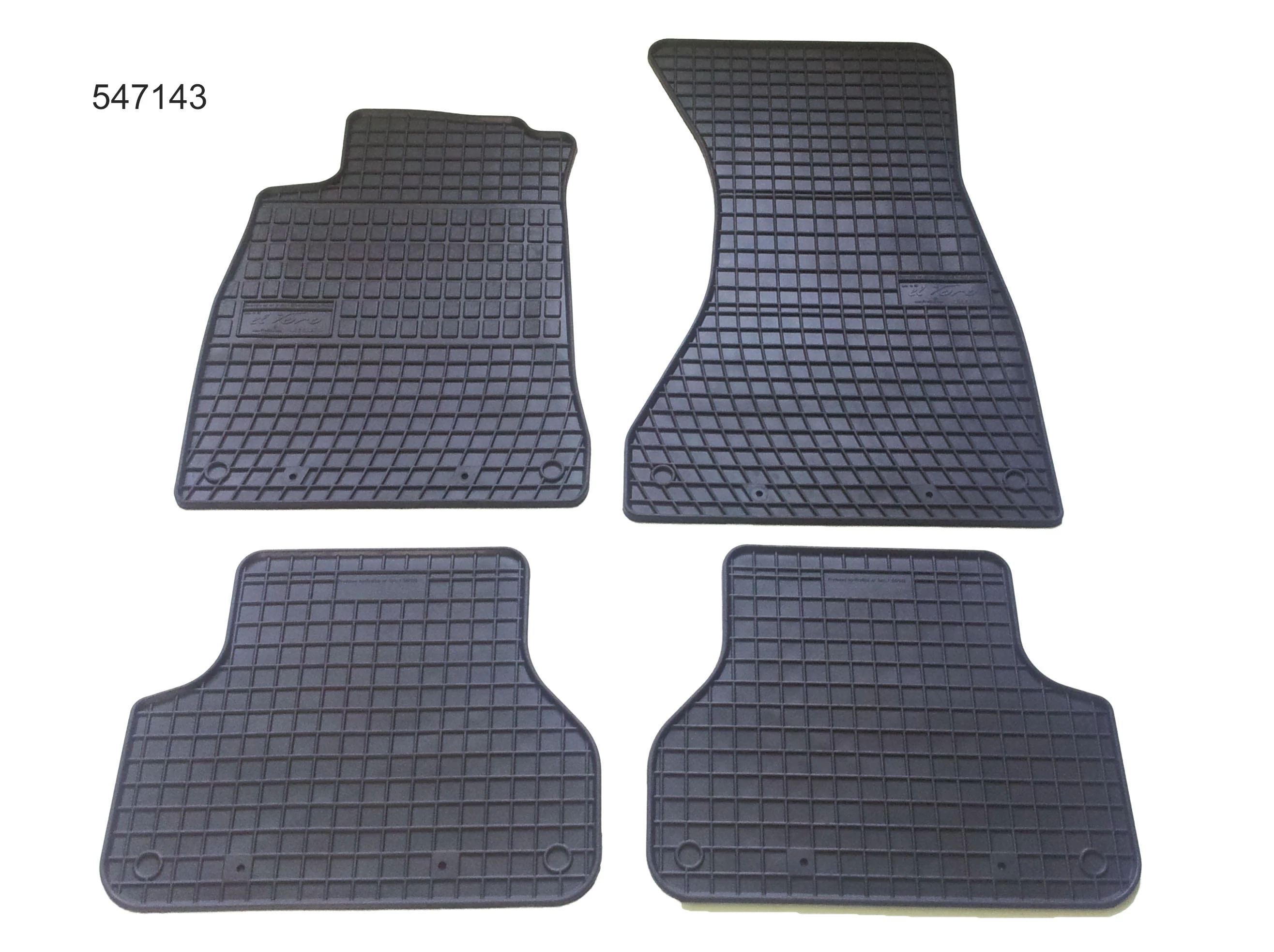 AUDI A4 B9 8W Frogum 547143 fekete gumiszőnyeg szett
