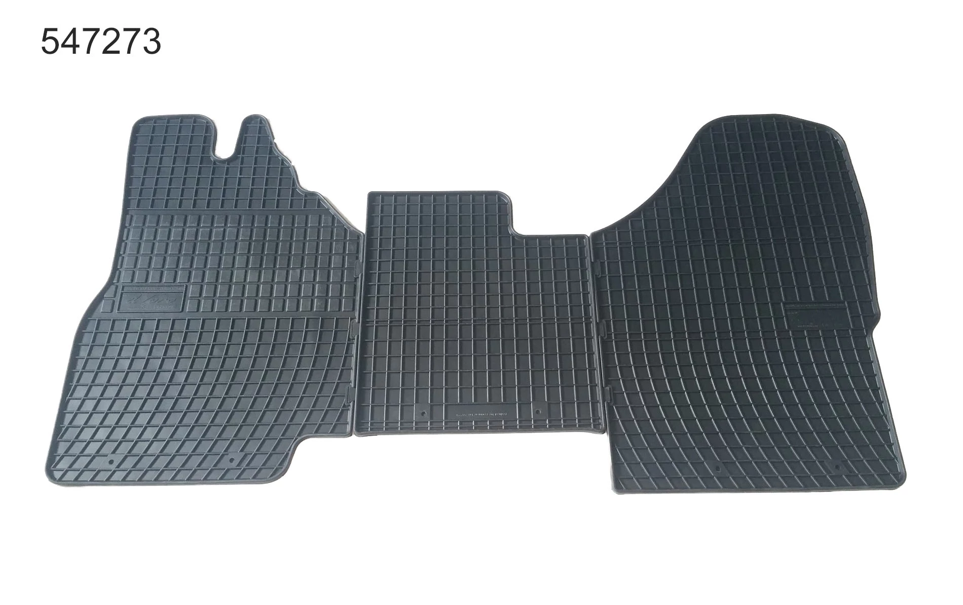 Iveco Daily VI Frogum 547273 fekete gumiszőnyeg szett