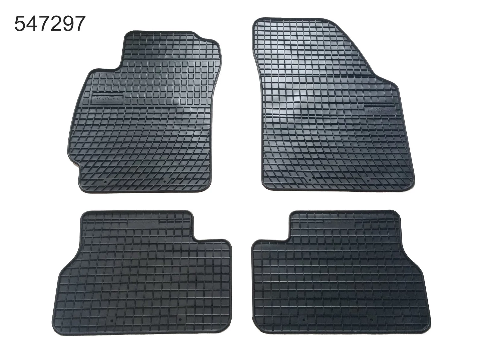 Honda HRV I 3ajtós Frogum 547297 fekete gumiszőnyeg szett