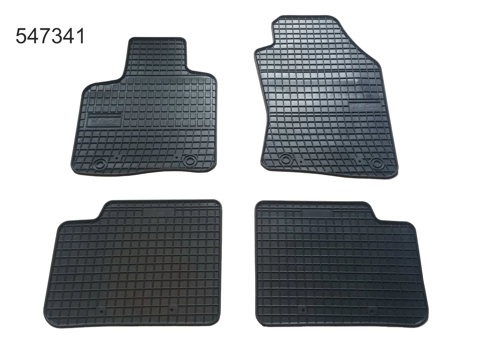 Lancia Y Frogum 547341 fekete gumiszőnyeg szett