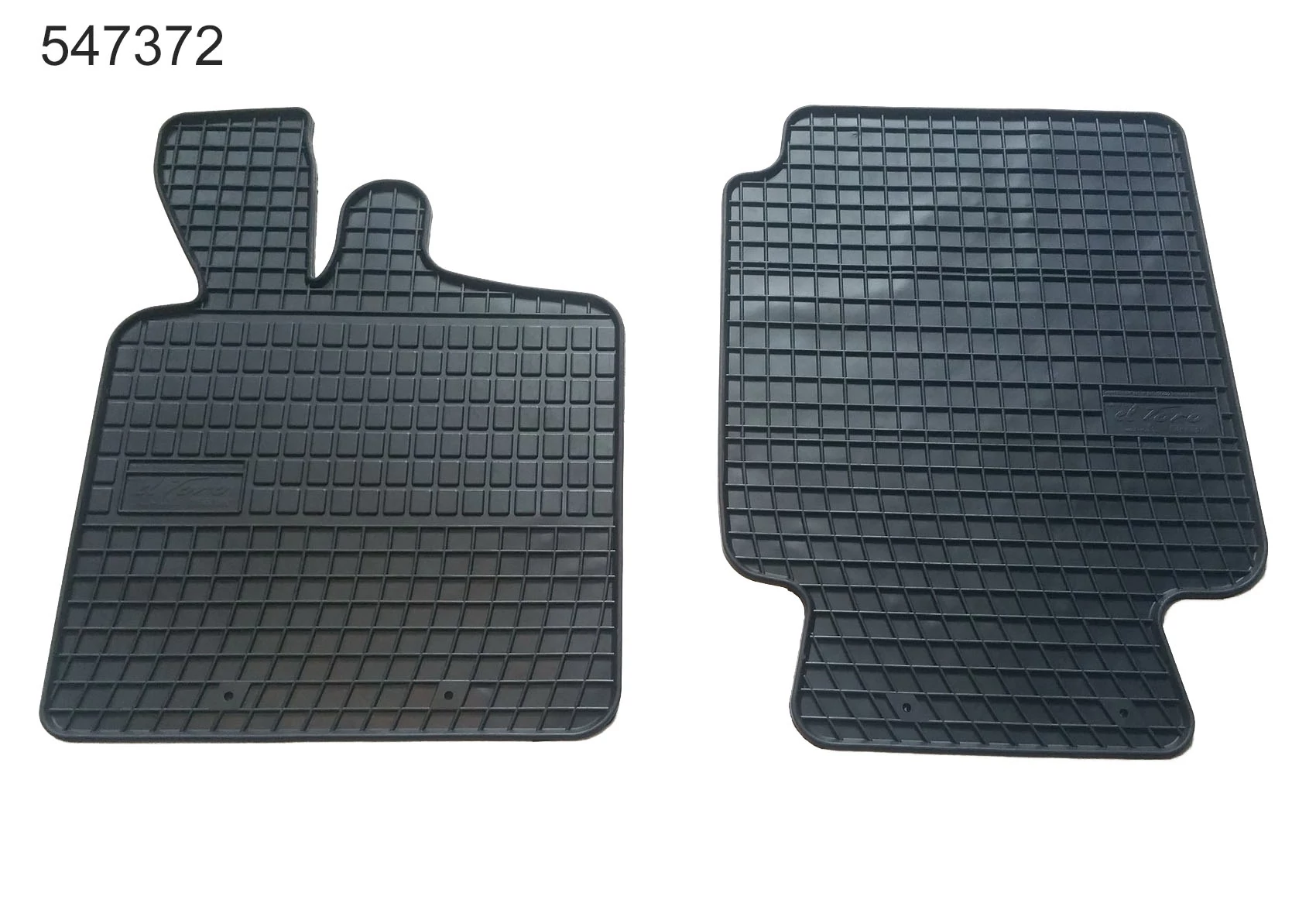 Mercedes Benz Smart Fortwo I Frogum 547372 fekete gumiszőnyeg szett