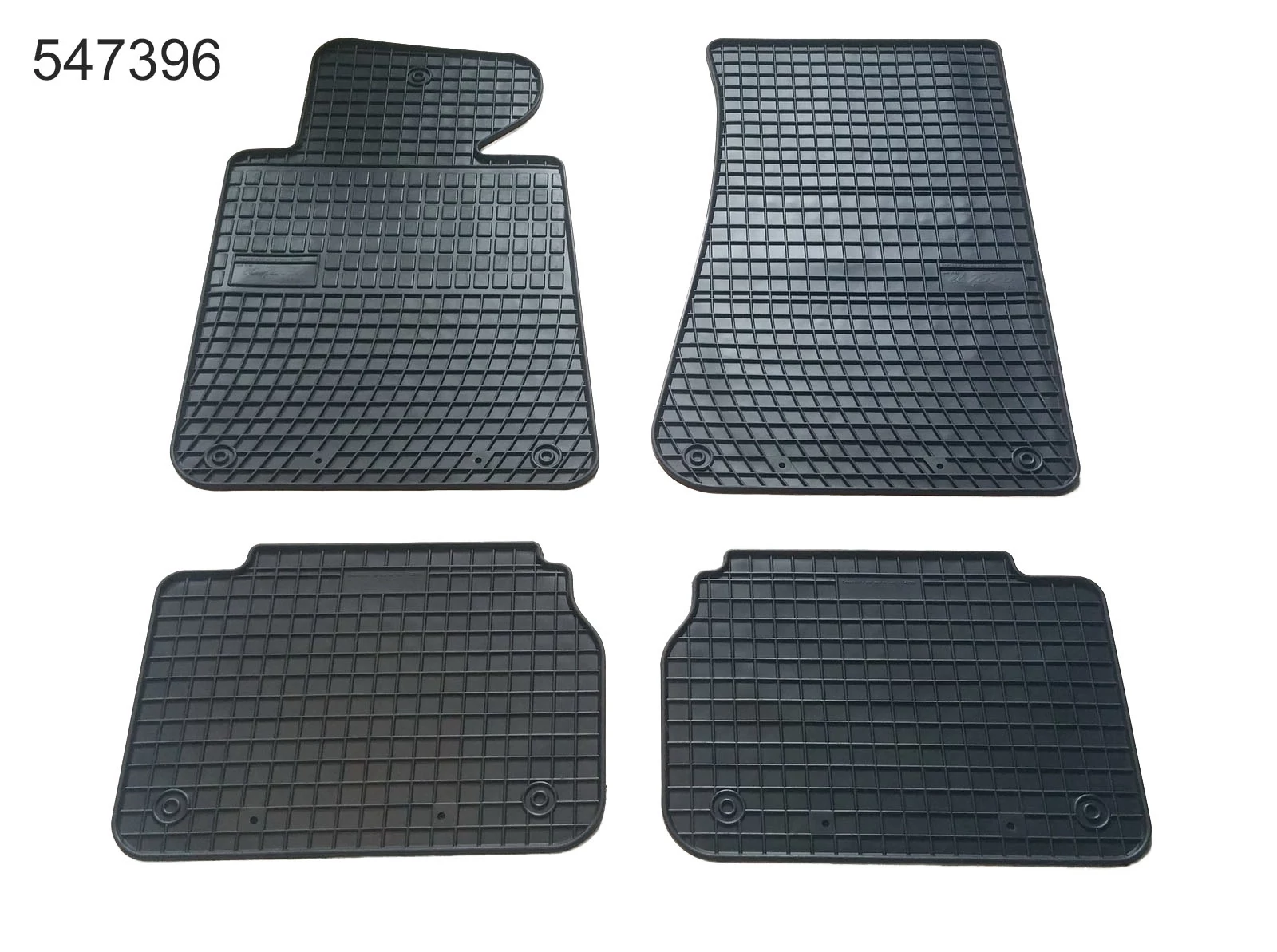 BMW E34 Frogum 547396 fekete gumiszőnyeg szett