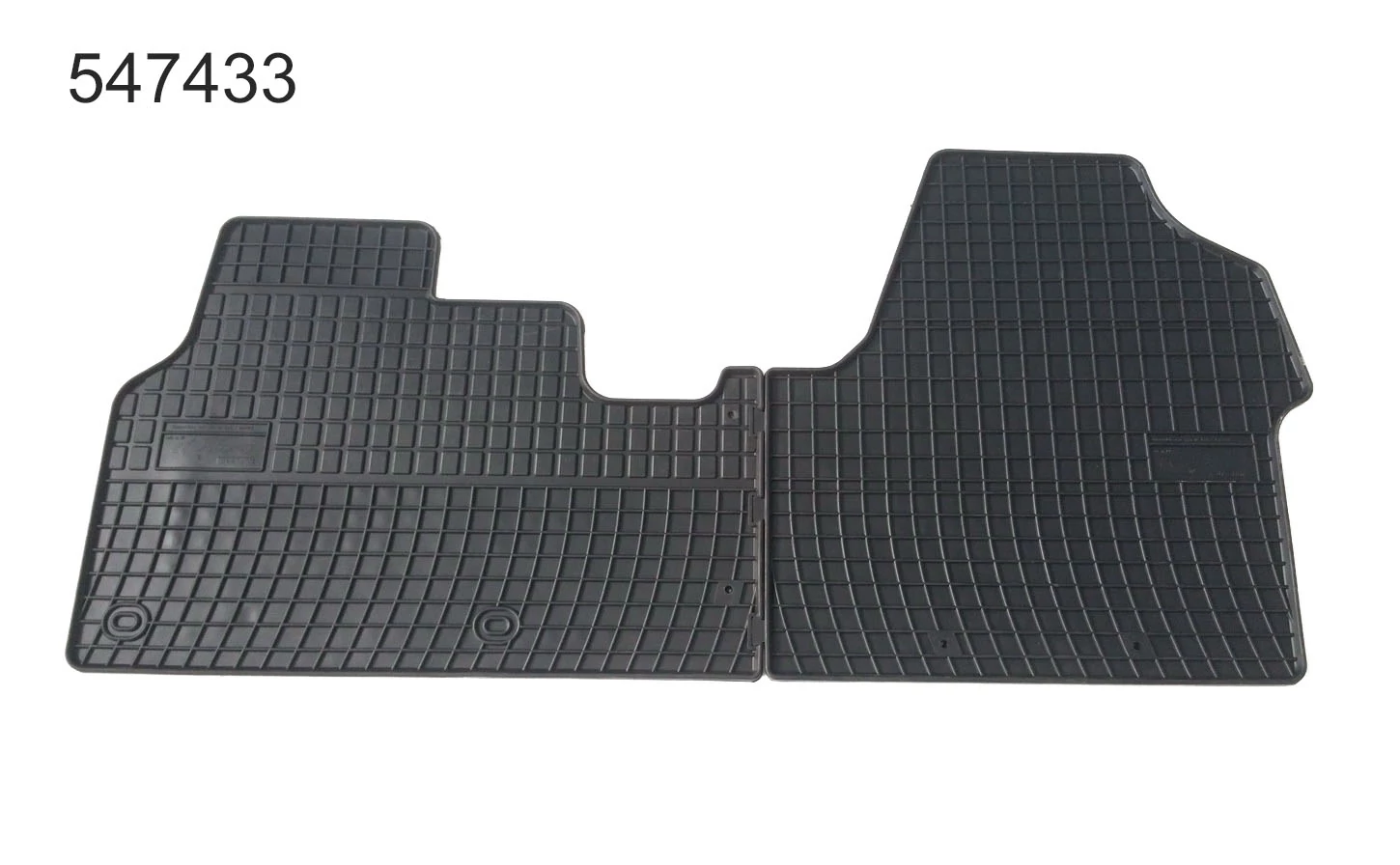FIAT Scudo III Frogum 547433 fekete gumiszőnyeg szett