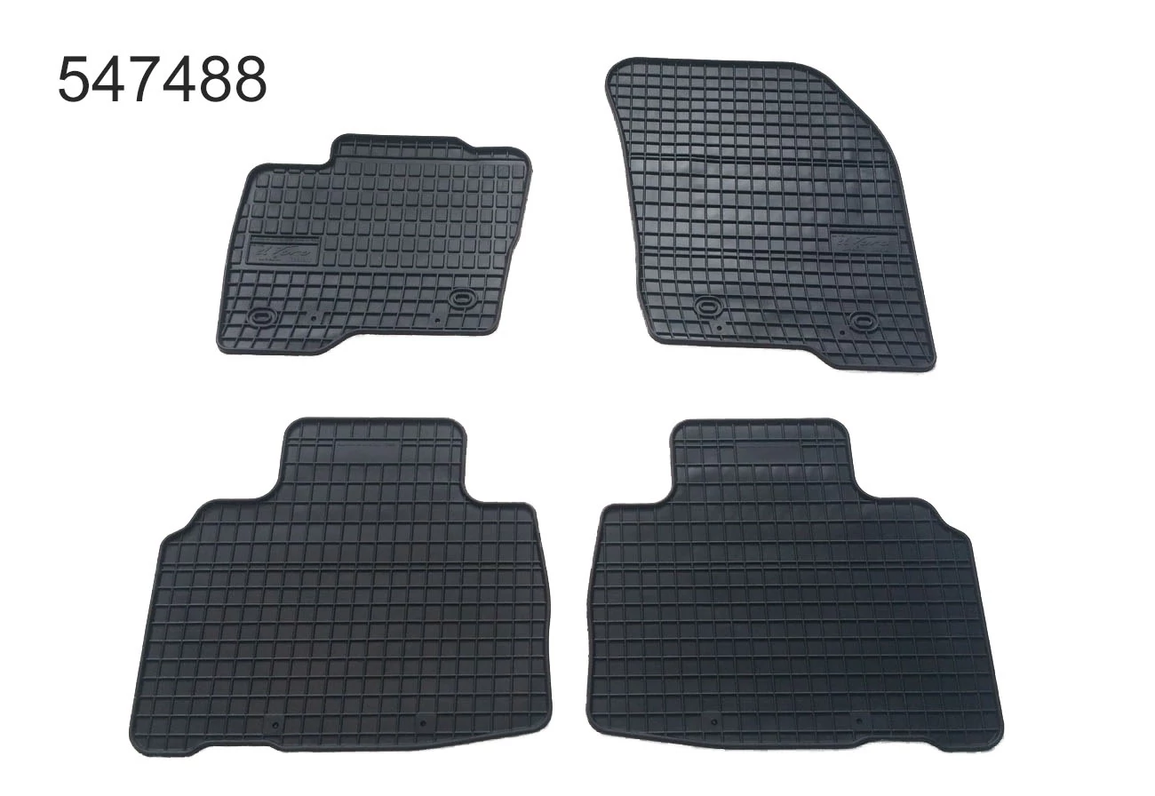 Ford Edge Frogum 547488  fekete gumiszőnyeg szett