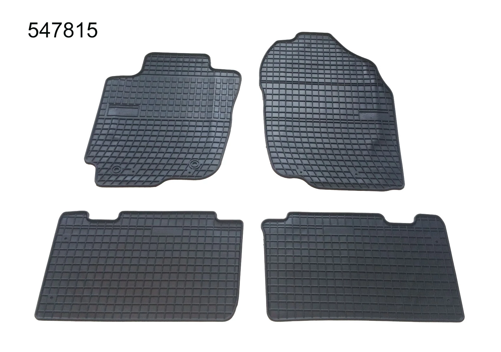 Toyota RAV4 IV Frogum 547815 fekete gumiszőnyeg szett