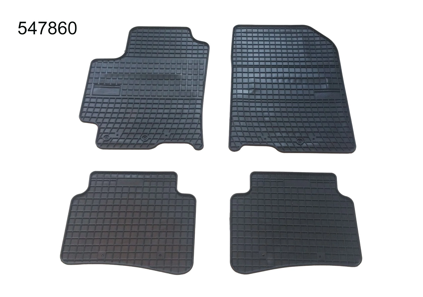 KIA RIO IV / Stonic Frogum 547860 fekete gumiszőnyeg szett