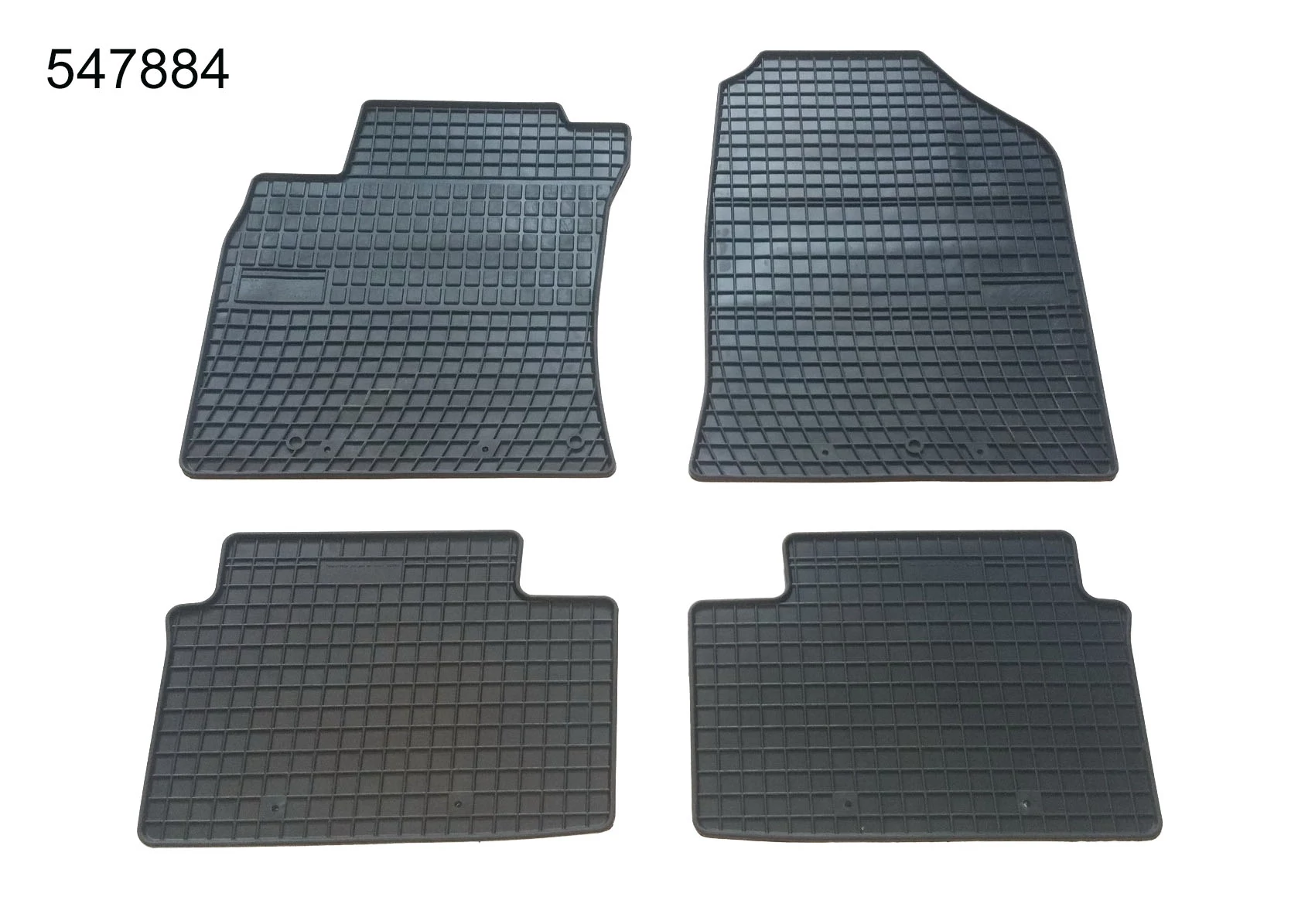 Hyundai i30 III Frogum 547884 fekete gumiszőnyeg szett