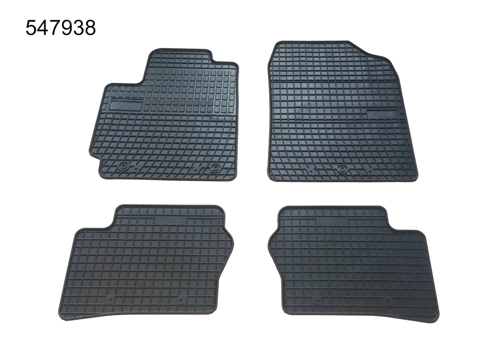 KIA Picanto III JA Frogum 547938 fekete gumiszőnyeg szett