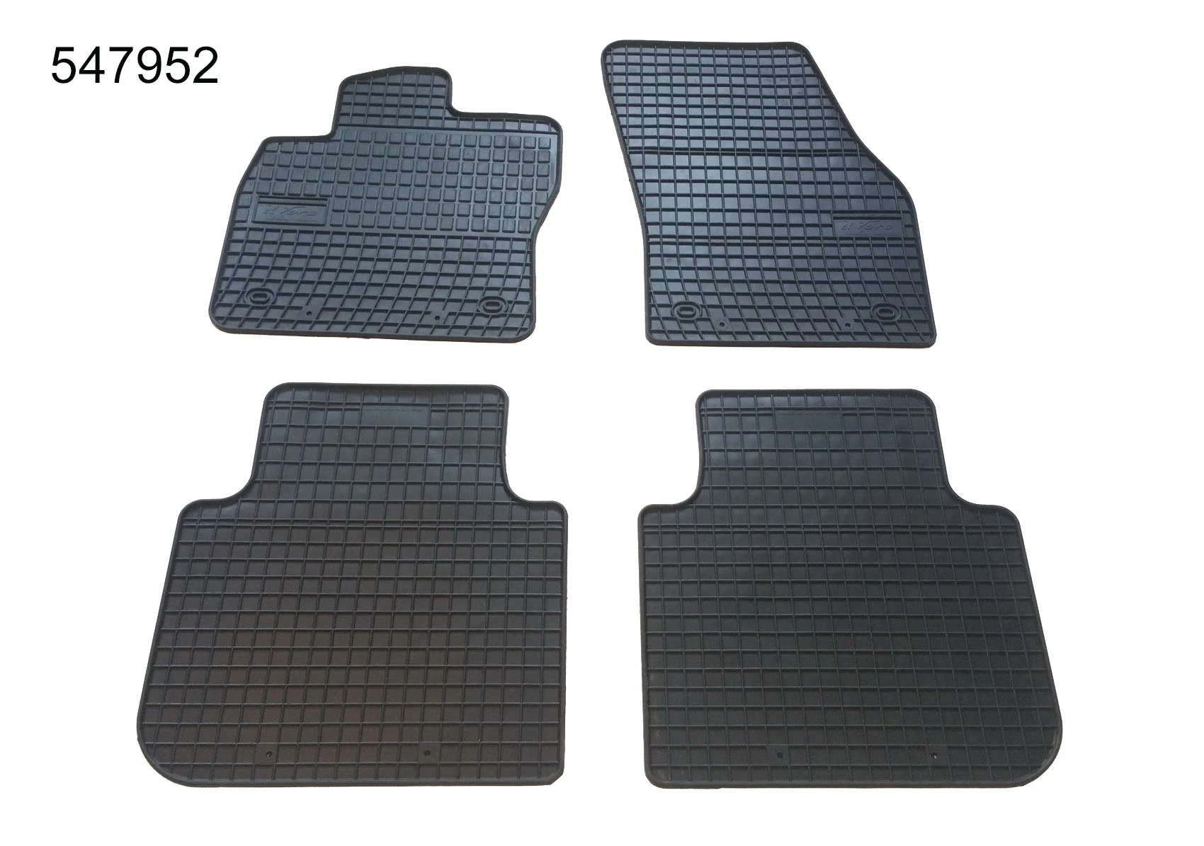 SEAT Tarraco Frogum 547952 fekete gumiszőnyeg szett