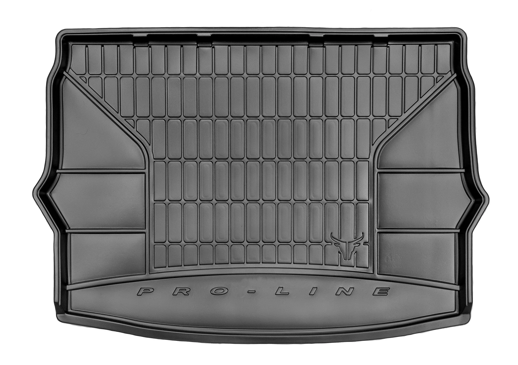 KIA Rio III Sedan Frogum TM549543 fekete műanyag - gumi csomagtértálca