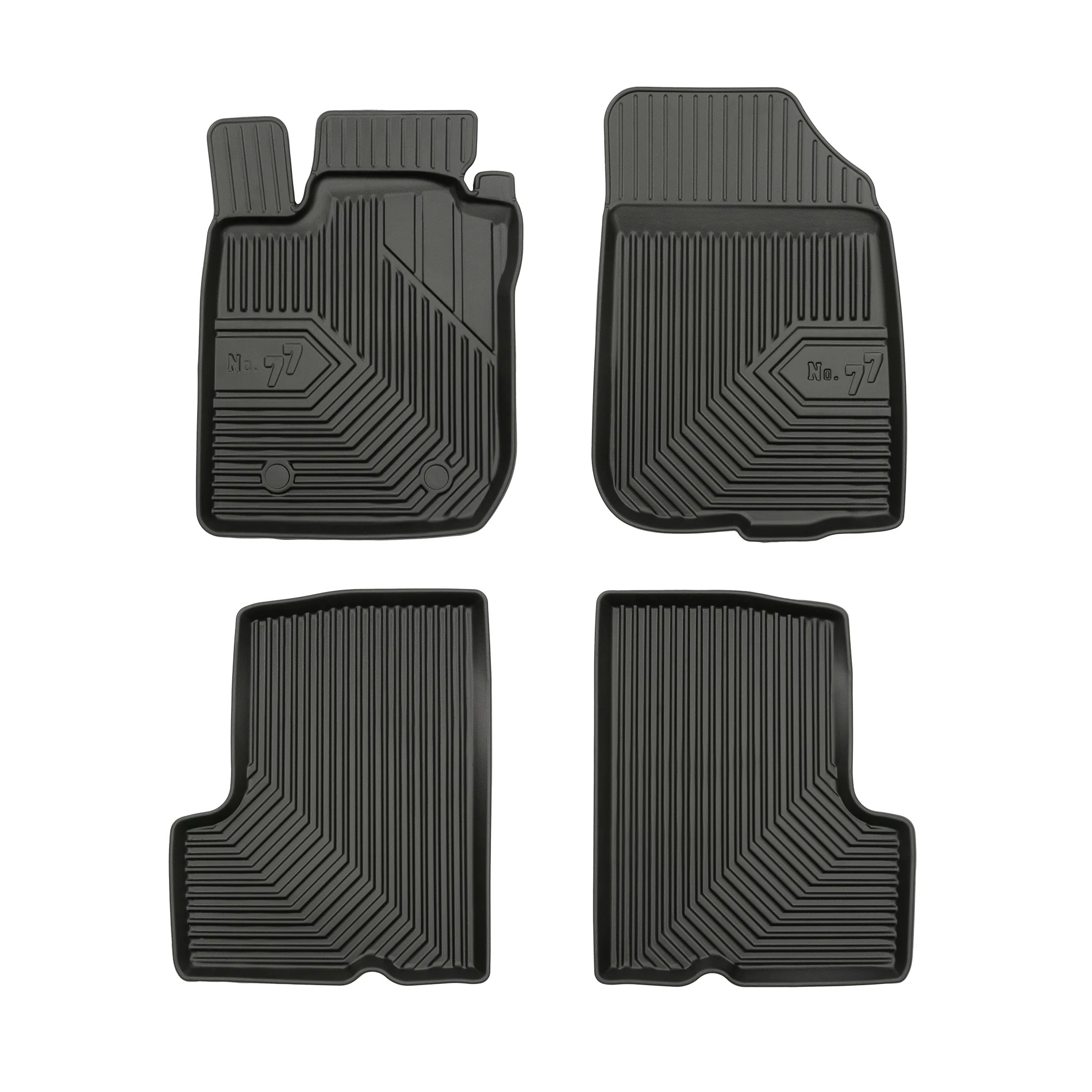 Cupra Formentor Frogum No77 fekete 3D hótálcás TPE gumiszőnyeg szett 77409972