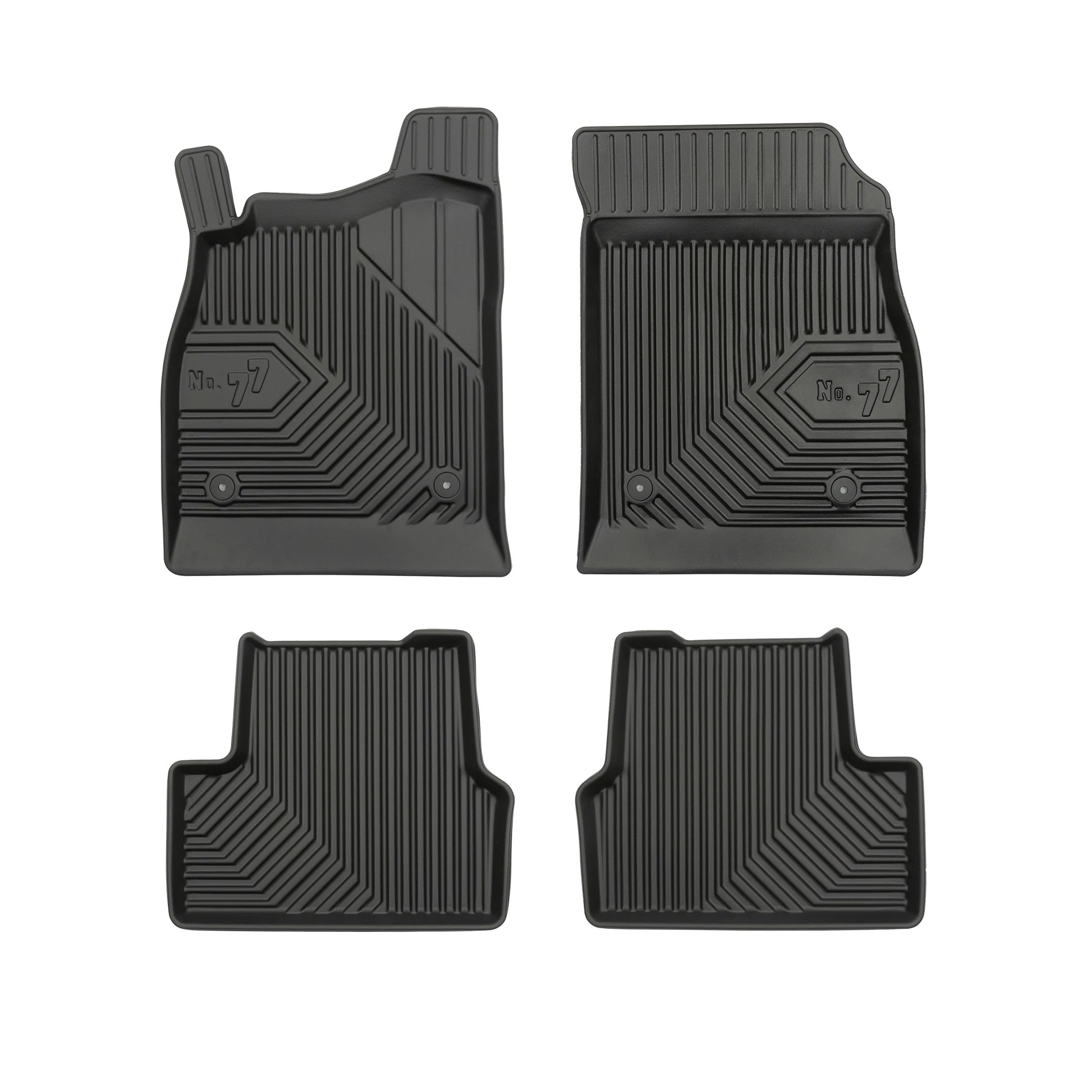 Opel Astra J Frogum No77 fekete 3D hótálcás TPE gumiszőnyeg szett 77407213