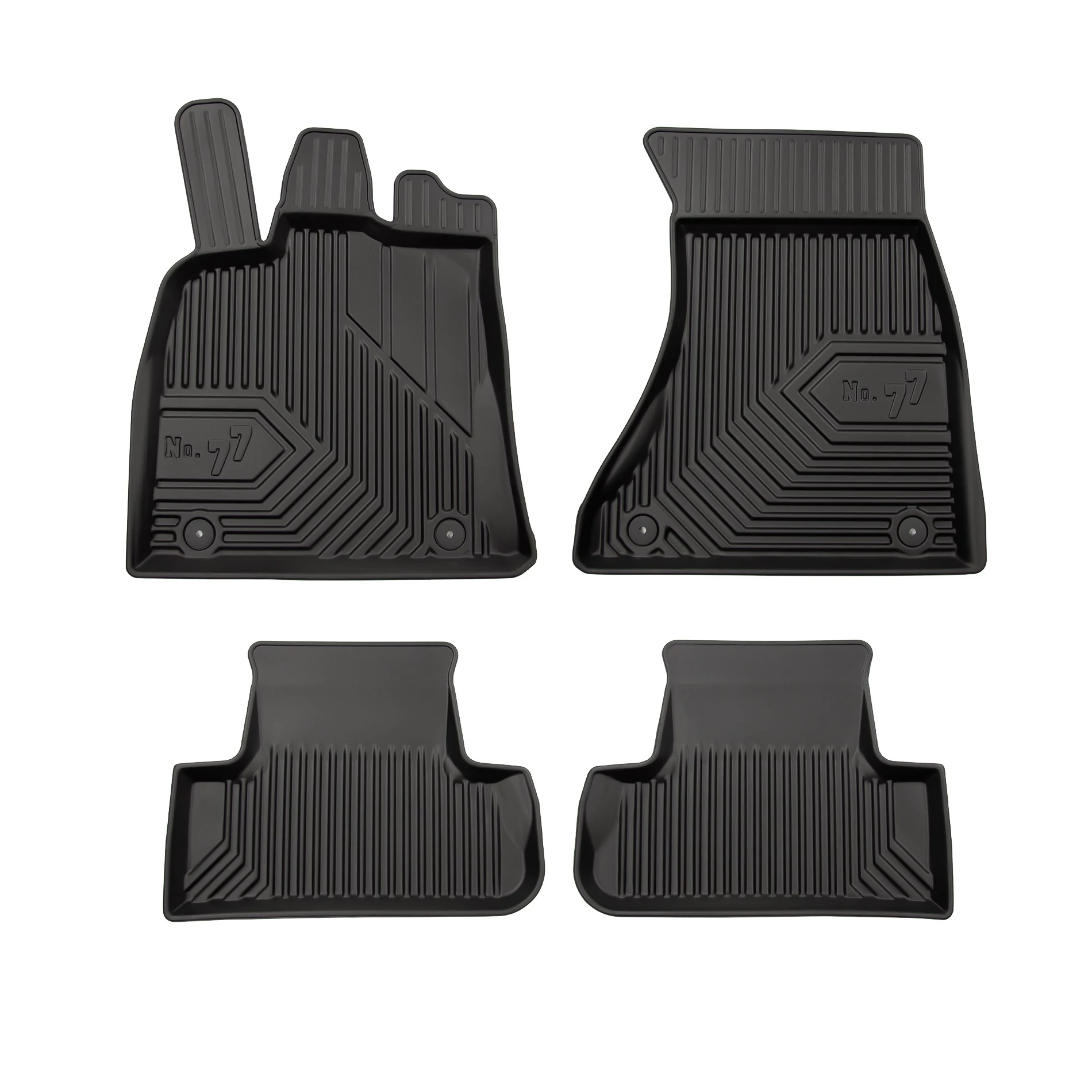 Audi Q5 I SQ5 Frogum No77 fekete 3D hótálcás TPE gumiszőnyeg szett 77407336