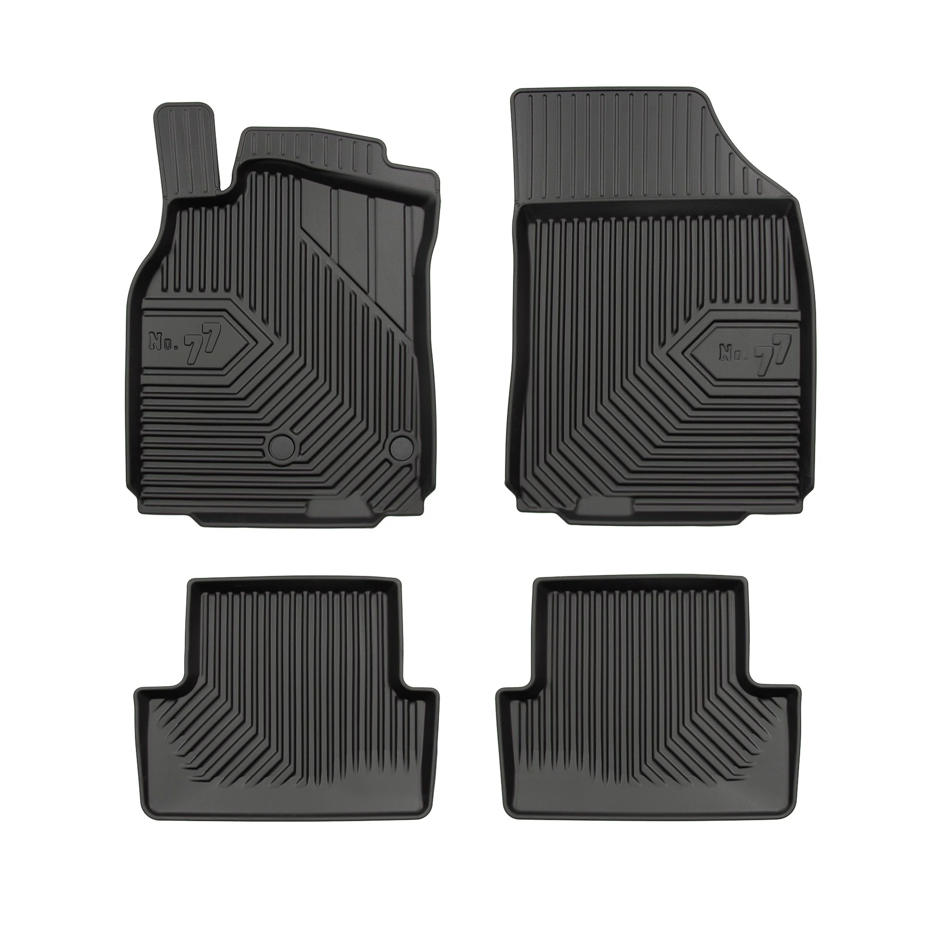 Renault Megane III Frogum No77 fekete 3D hótálcás TPE gumiszőnyeg szett 77407381