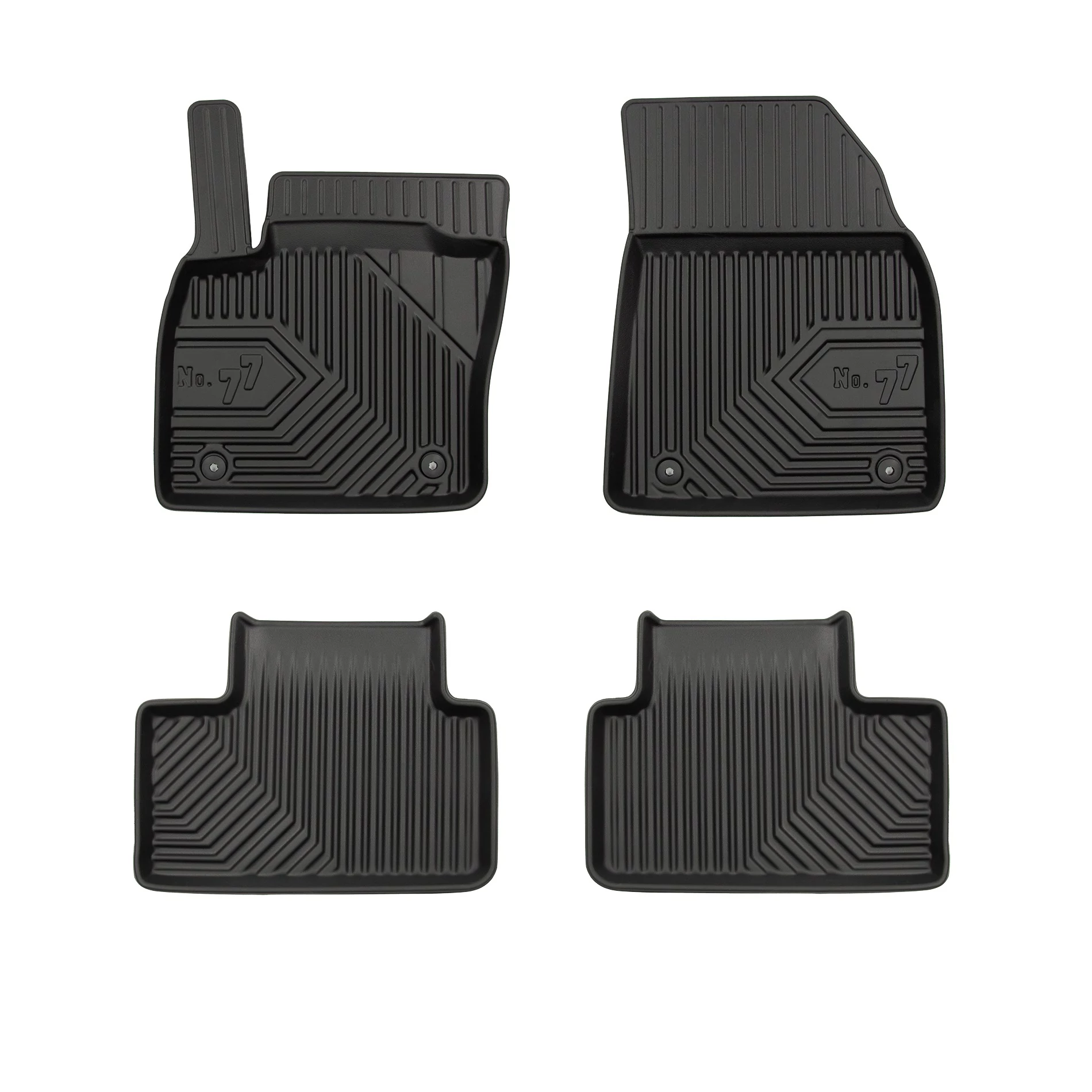 Volvo XC40 Frogum No77 fekete 3D hótálcás TPE gumiszőnyeg szett 77407879