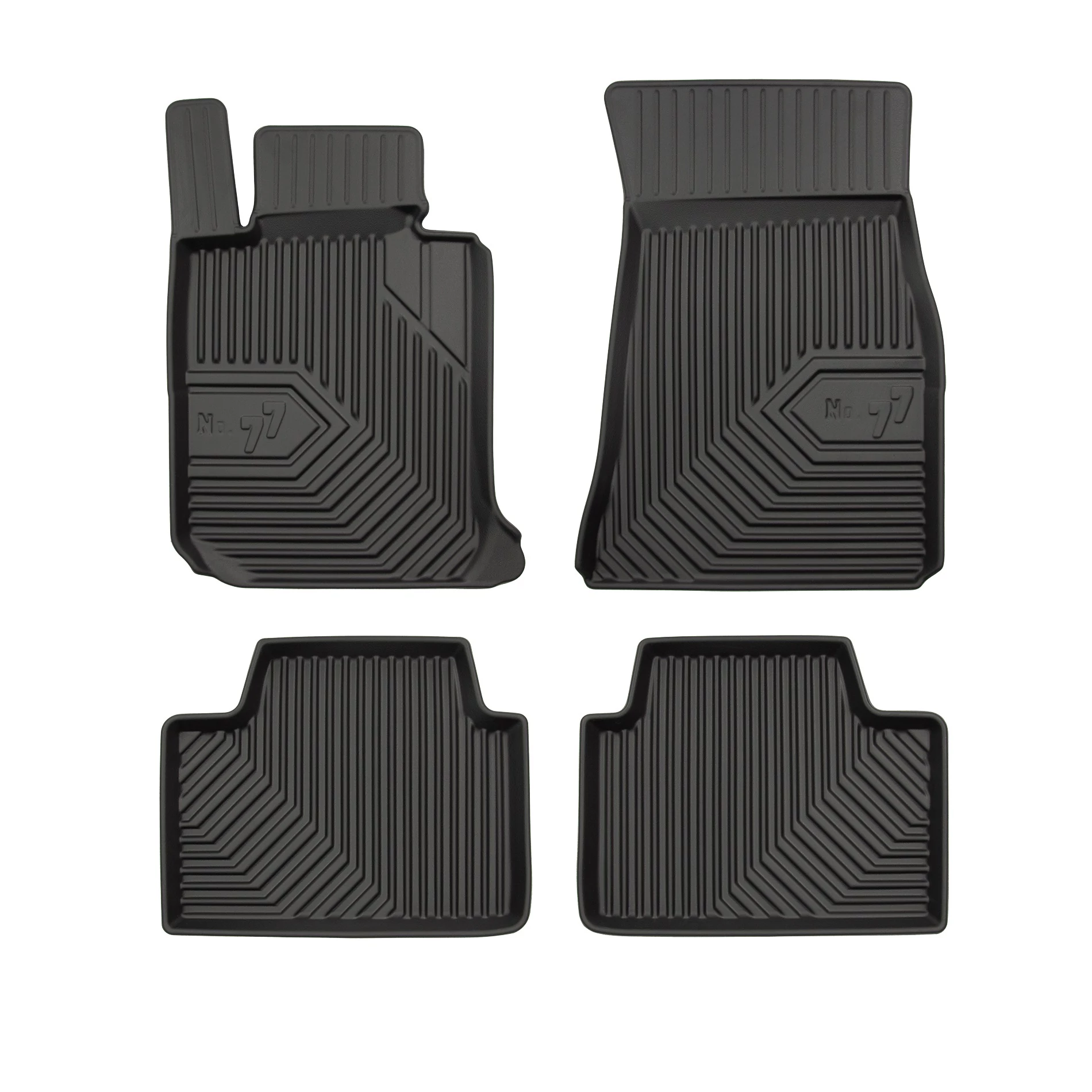 BMW G20 G21 Frogum No77 fekete 3D hótálcás TPE gumiszőnyeg szett 77407893