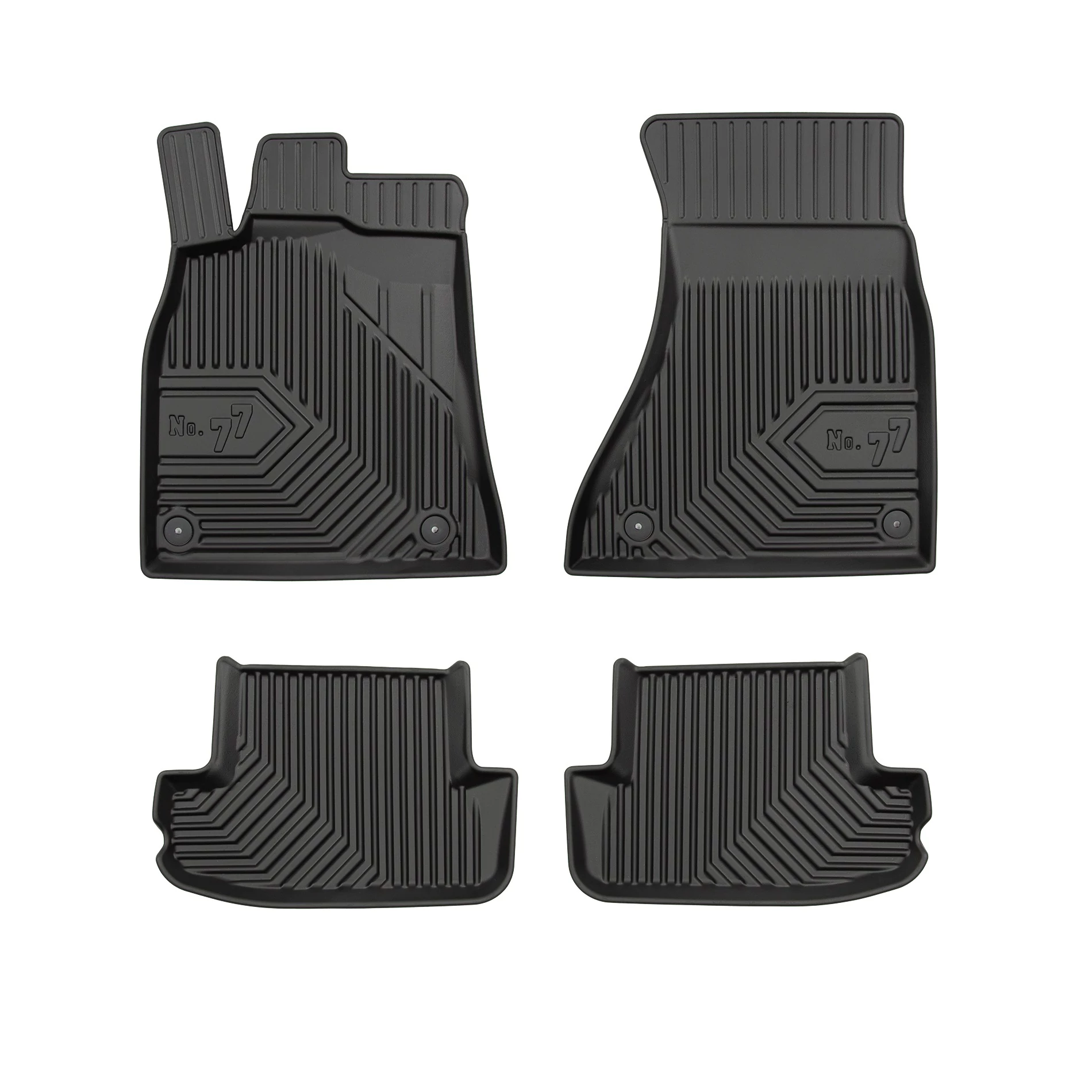 Audi A5 I 8T Coupe Frogum No77 fekete 3D hótálcás TPE gumiszőnyeg szett 77407954