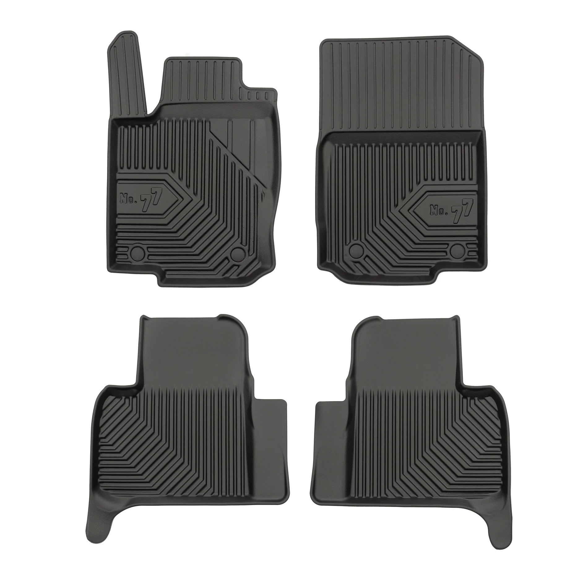 Mercedes Benz ML W166 Frogum No77 fekete 3D hótálcás TPE gumiszőnyeg szett 77407978