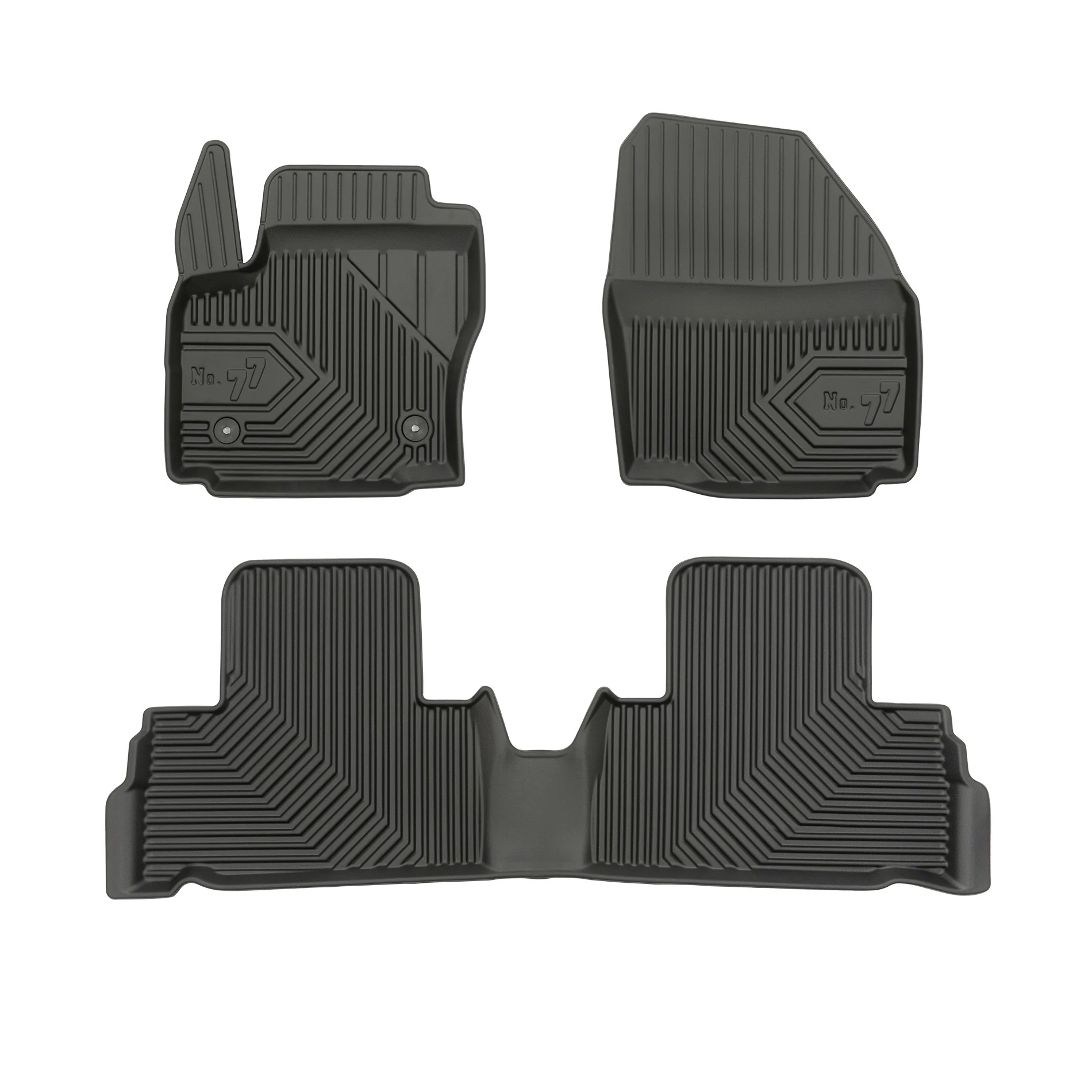 Ford Galaxy II Frogum No77 fekete 3D hótálcás TPE gumiszőnyeg szett 77408012