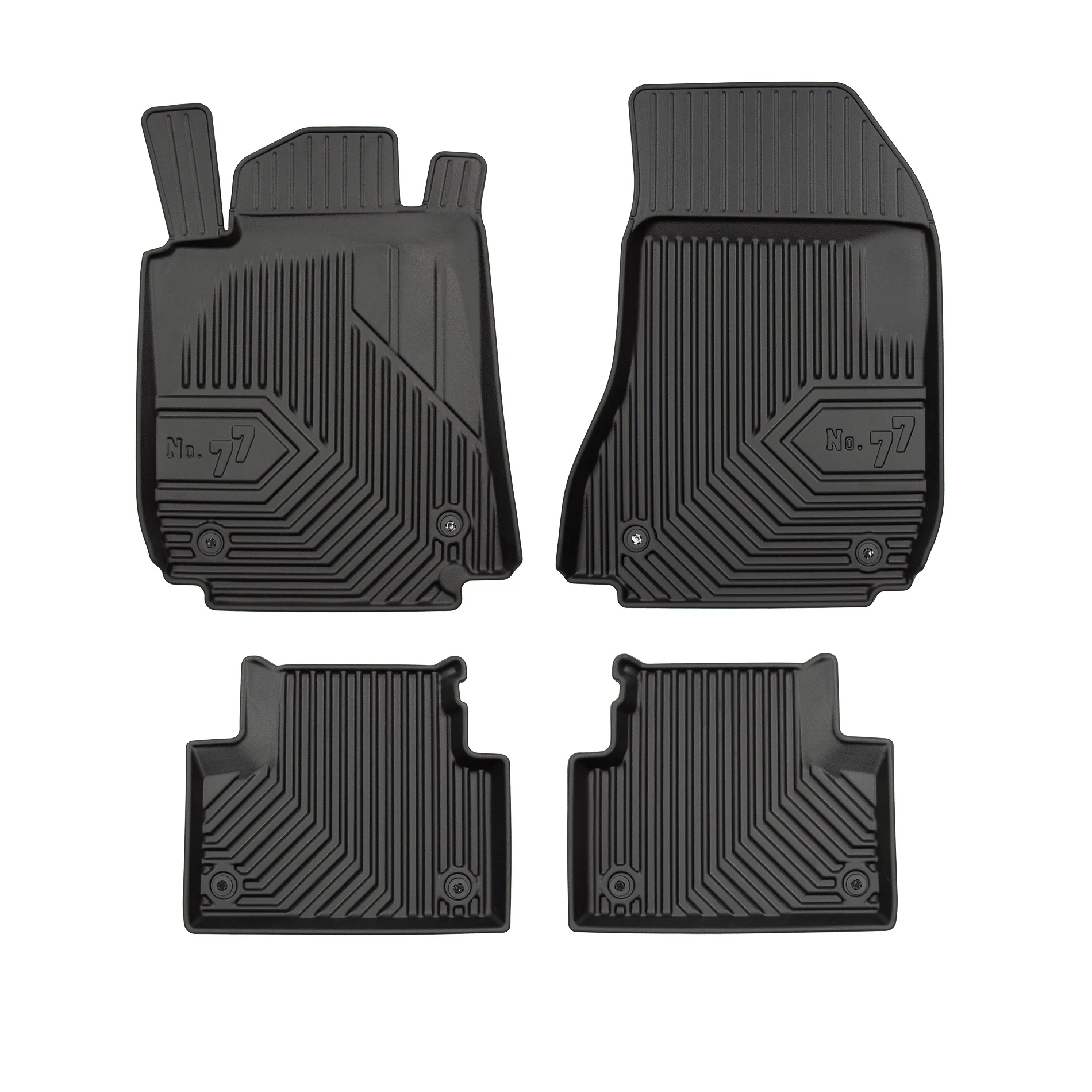 Alfa Romeo 159 Frogum No77 fekete 3D hótálcás TPE gumiszőnyeg szett 77408135