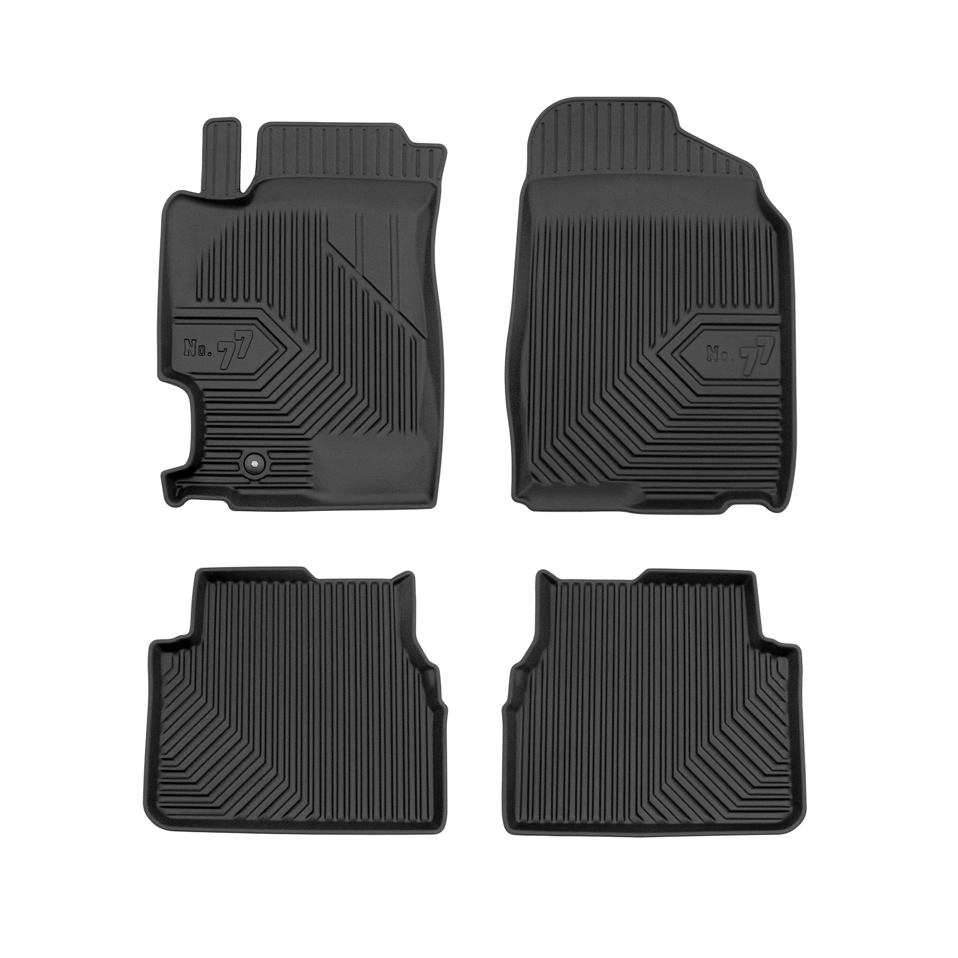 Mazda 6 I Sedan Frogum No77 fekete 3D hótálcás TPE gumiszőnyeg szett 77408203