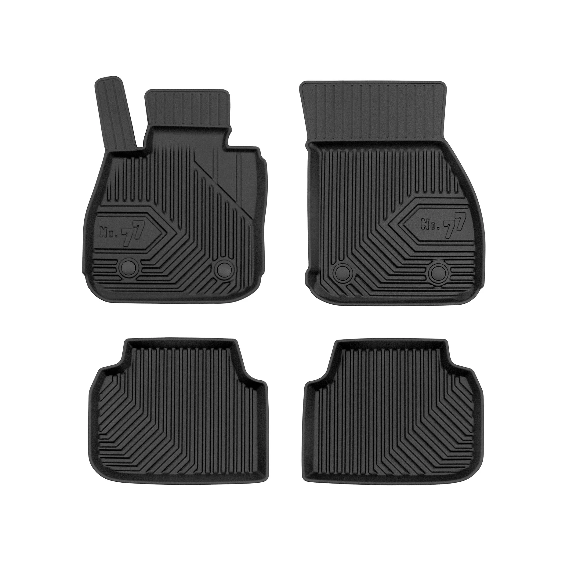 Mini Clubman II kombi Frogum No77 fekete 3D hótálcás TPE gumiszőnyeg szett 77408210