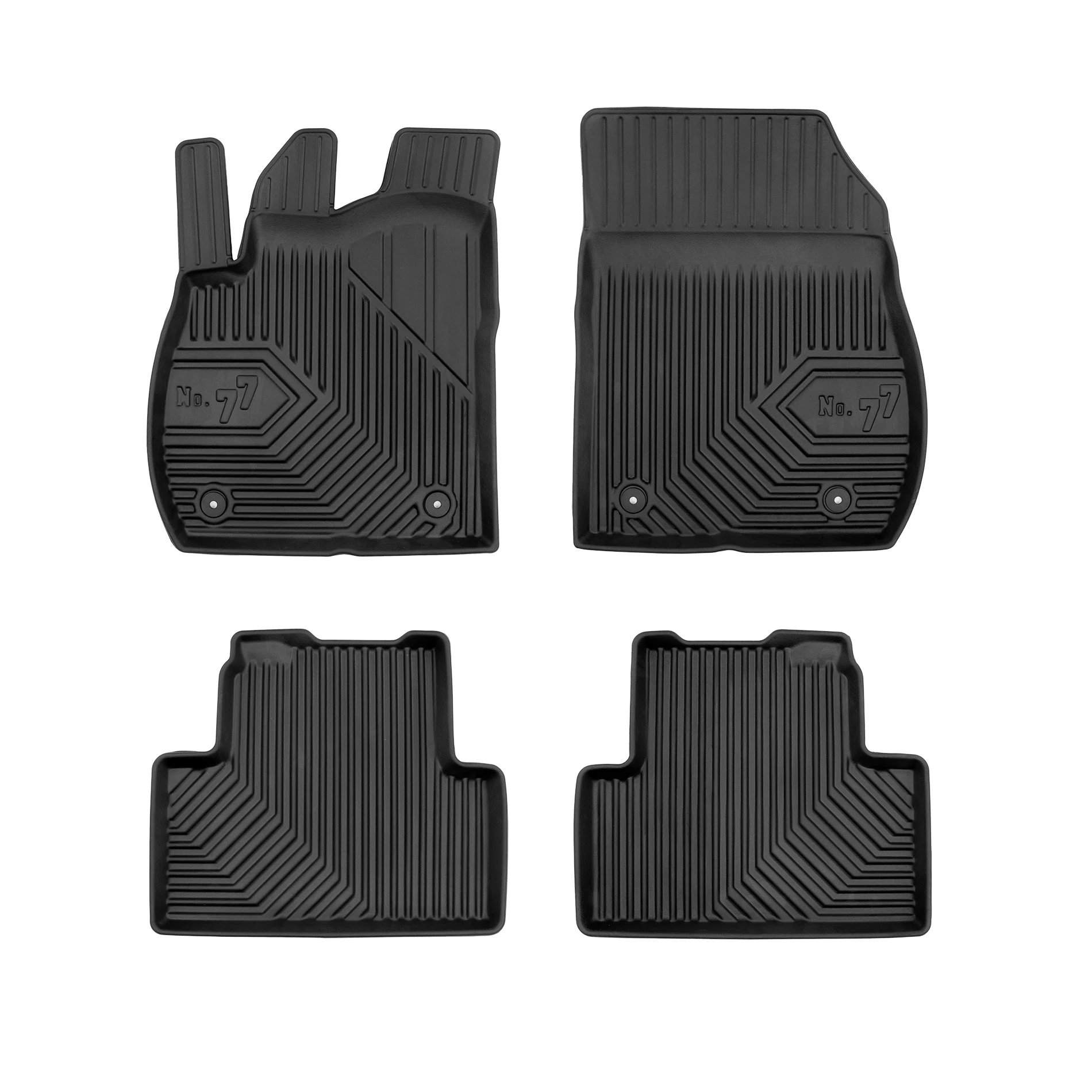 Opel Zafira C Frogum No77 fekete 3D hótálcás TPE gumiszőnyeg szett 77408302