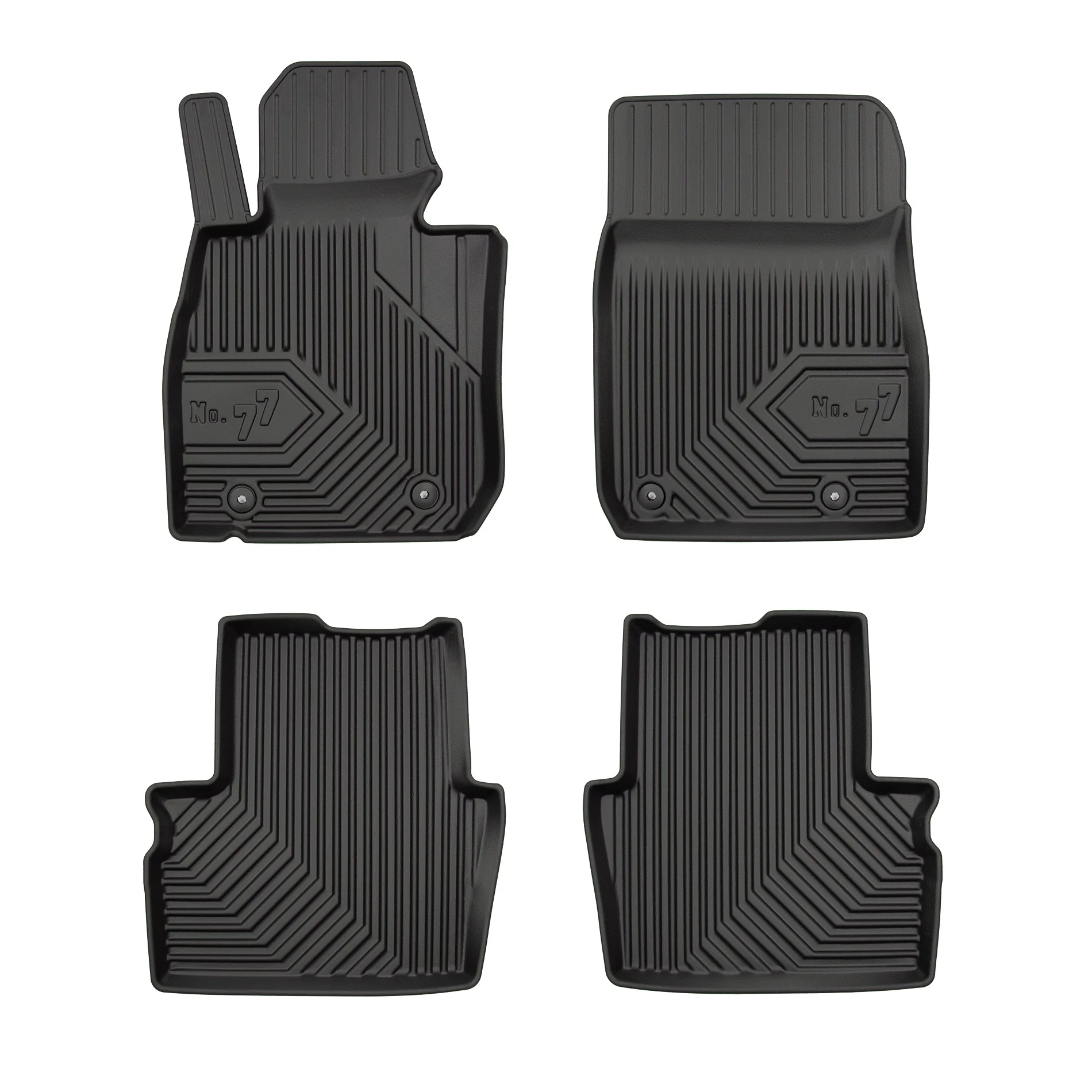 Mazda CX-3 Frogum No77 fekete 3D hótálcás TPE gumiszőnyeg szett 77408326