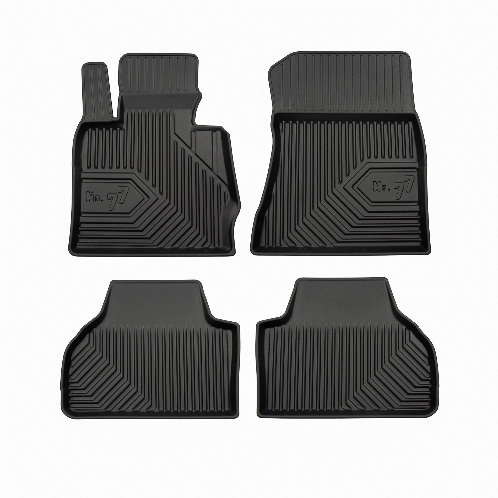 BMW X4 F26 Frogum No77 fekete 3D hótálcás TPE gumiszőnyeg szett 77408425