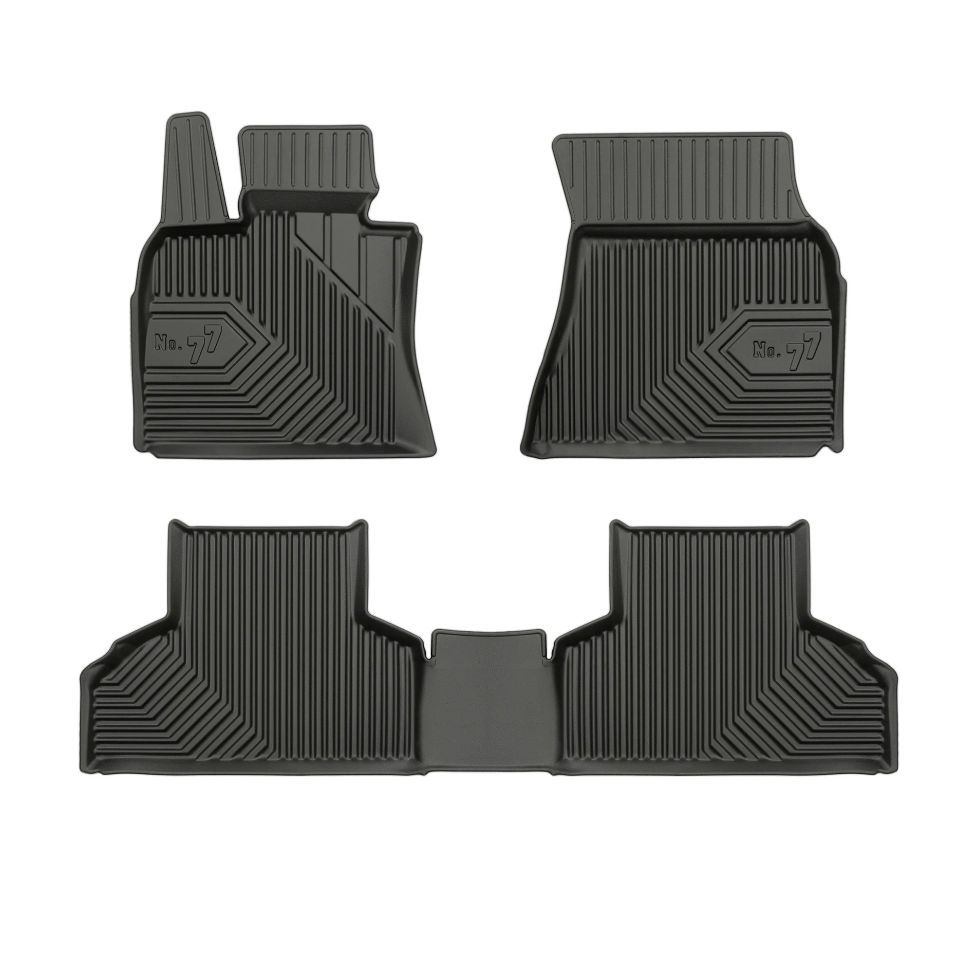 BMW X5 F15 Frogum No77 fekete 3D hótálcás TPE gumiszőnyeg szett 77408463