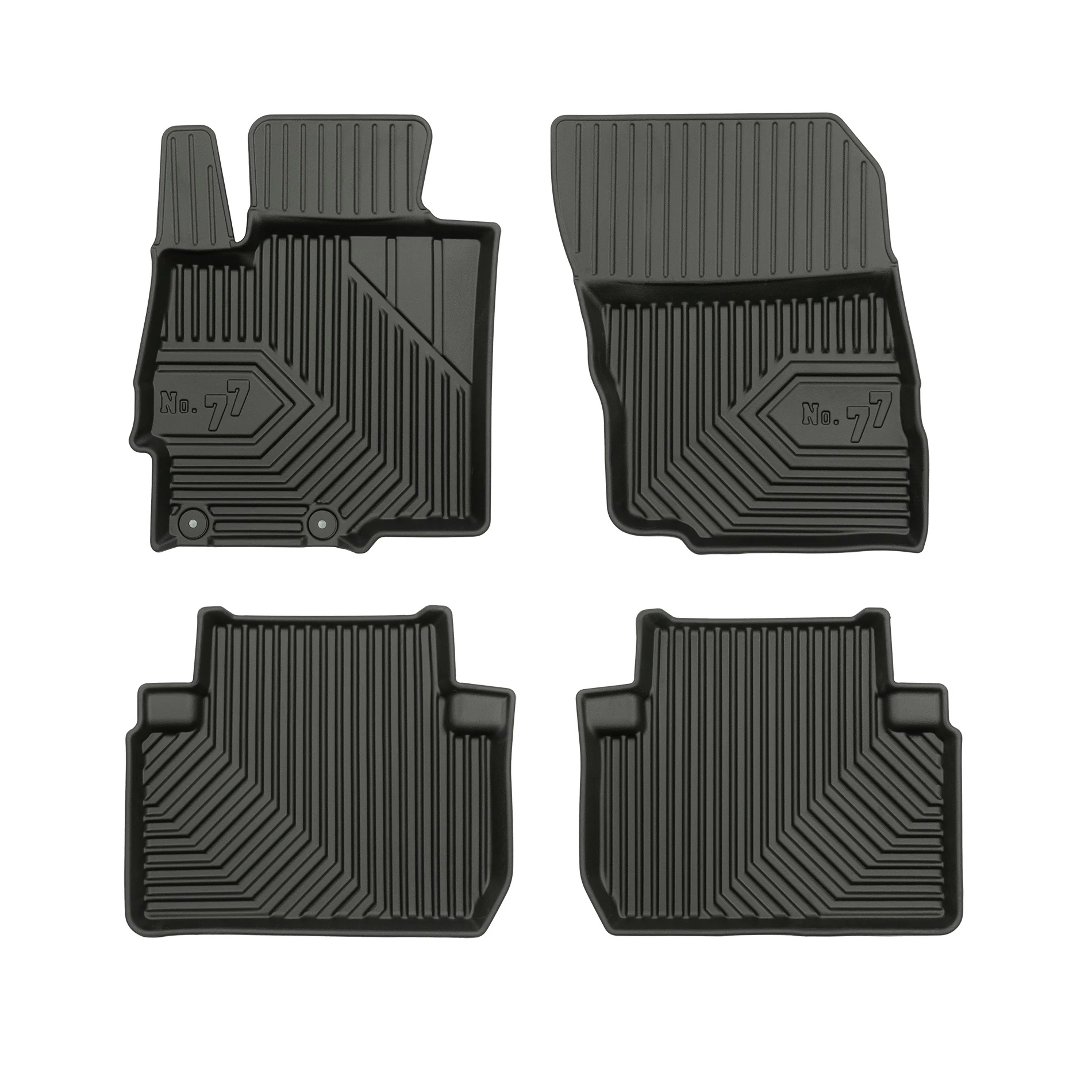 Mitsubishi Eclipse Cross Frogum No77 fekete 3D hótálcás TPE gumiszőnyeg szett 77408500