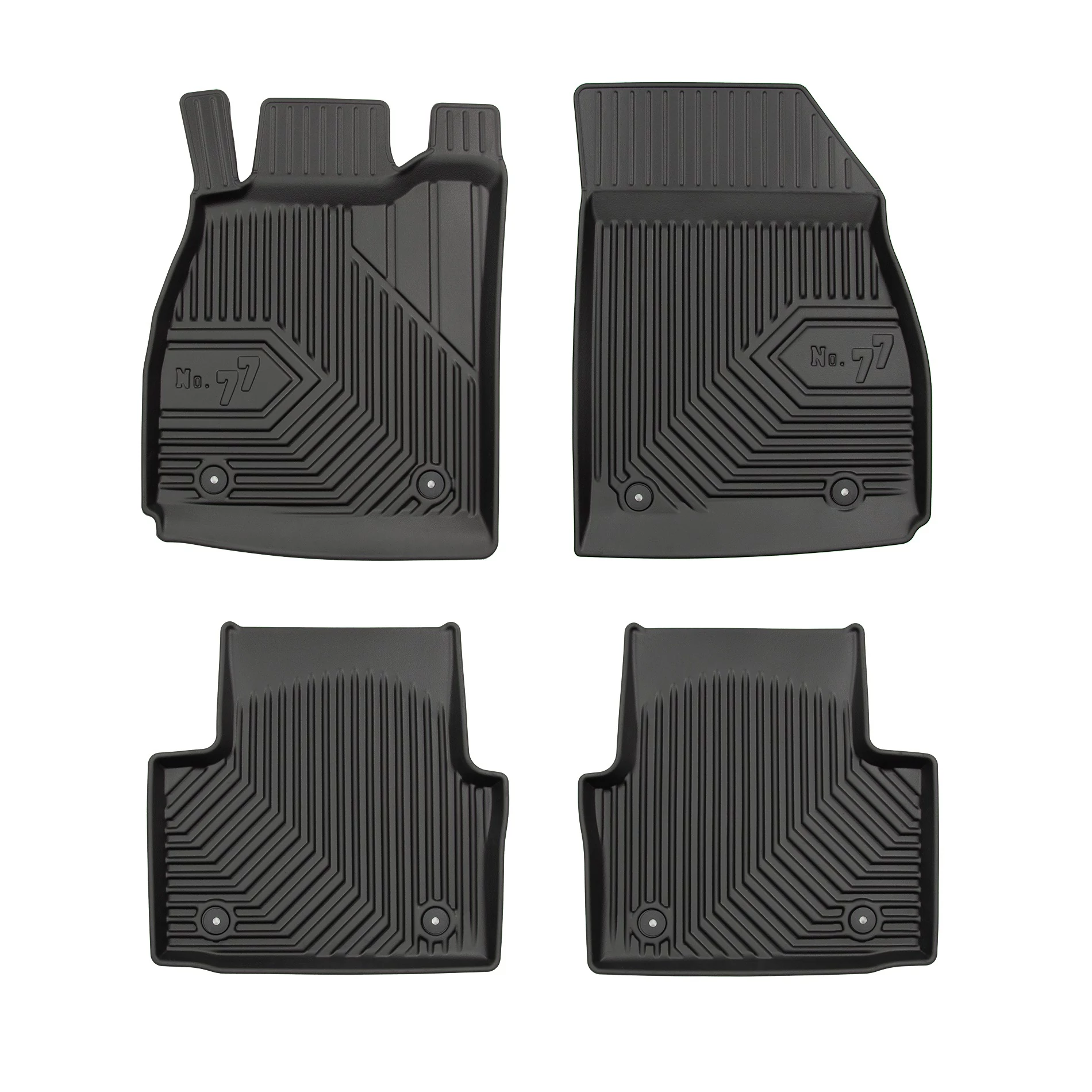Opel Insignia A Frogum No77 fekete 3D hótálcás TPE gumiszőnyeg szett 77408524