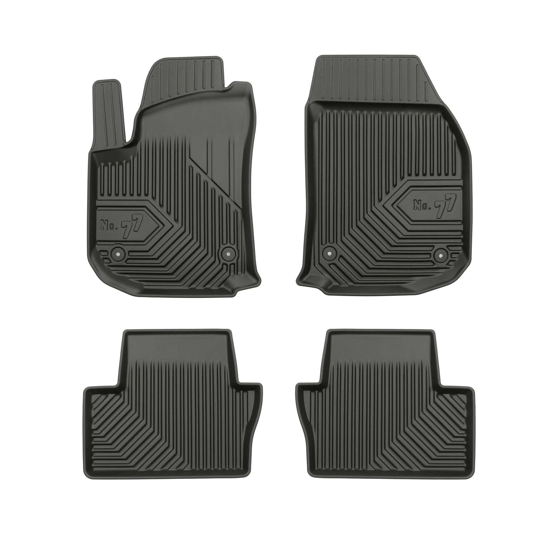 Opel Zafira B Frogum No77 fekete 3D hótálcás TPE gumiszőnyeg szett 77408814