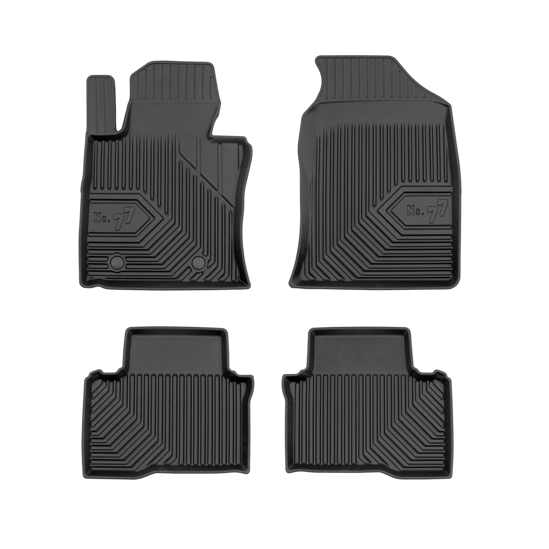 SsangYong Tivoli Frogum No77 fekete 3D hótálcás TPE gumiszőnyeg szett 77408951