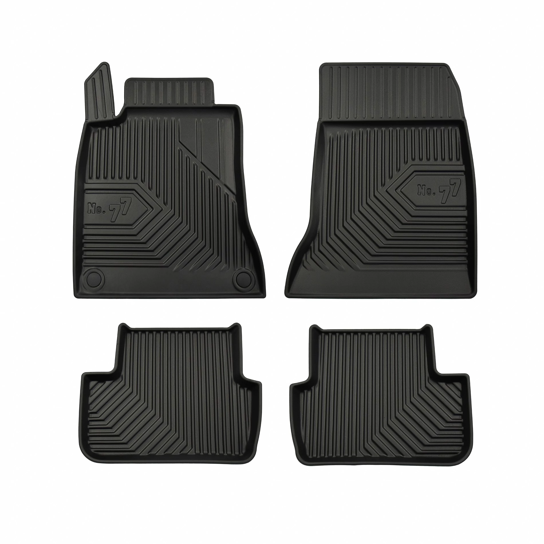 Mercedes Benz CLA C117 Frogum No77 fekete 3D hótálcás TPE gumiszőnyeg szett 77408999