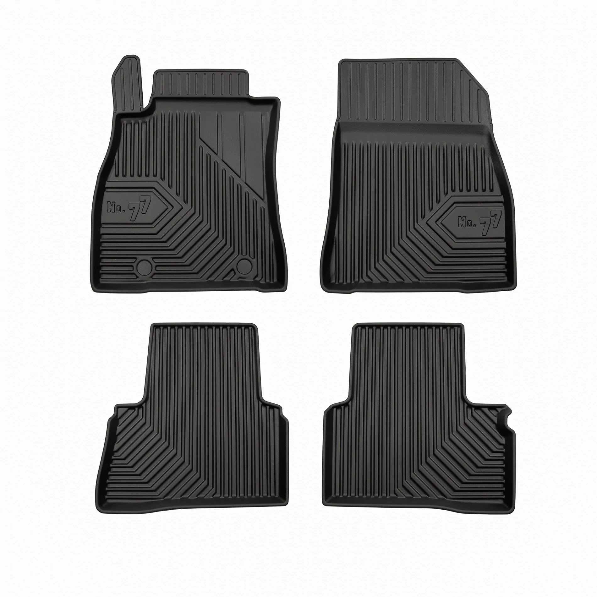 Nissan Juke I Frogum No77 fekete 3D hótálcás TPE gumiszőnyeg szett 77409002