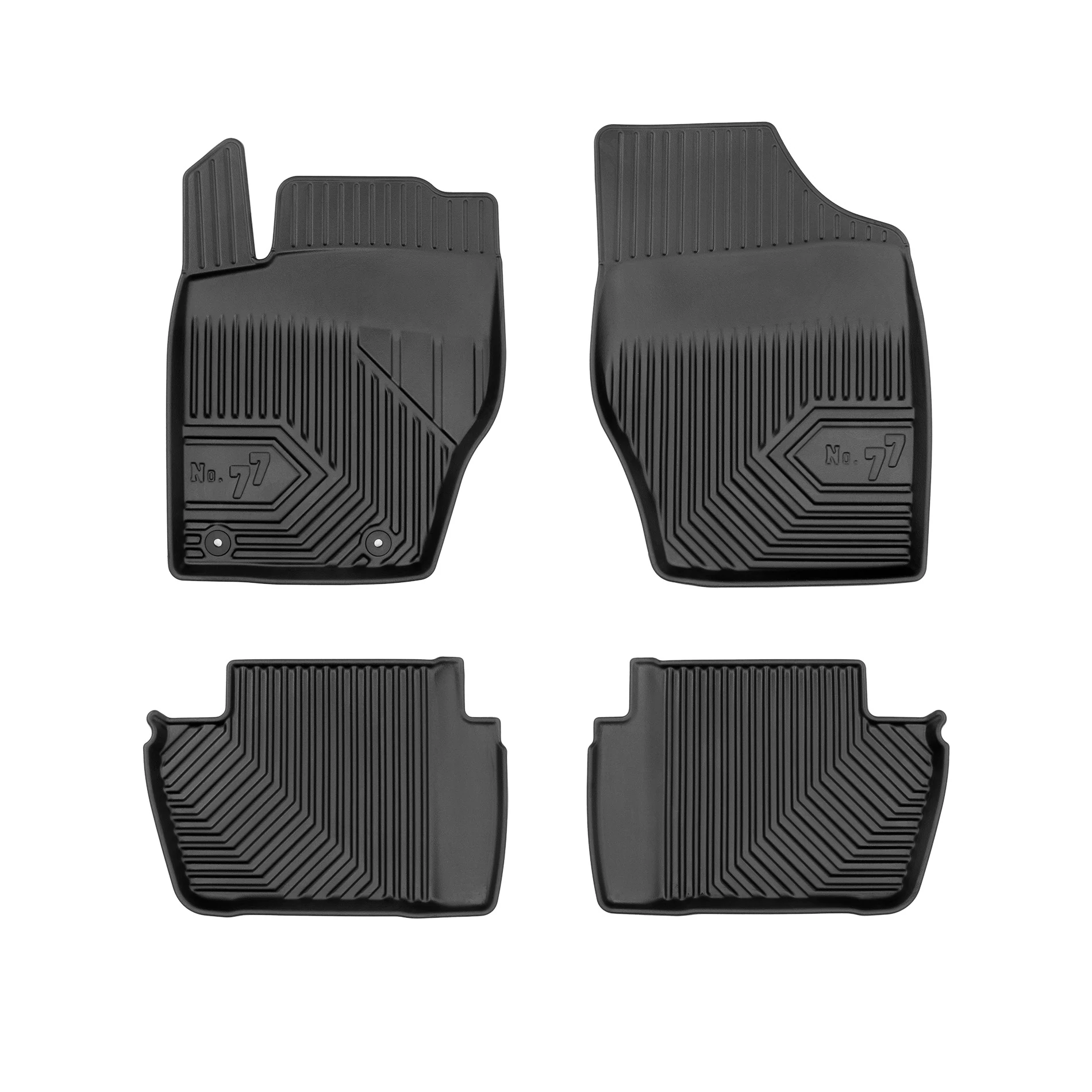Peugeot 307 Kombi Frogum No77 fekete 3D hótálcás TPE gumiszőnyeg szett 77409019