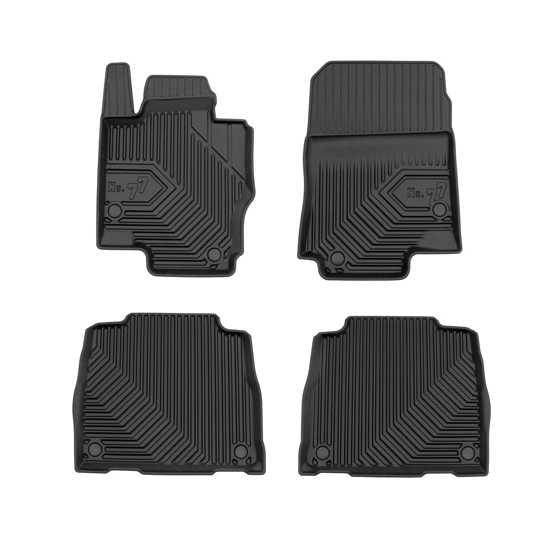 Mercedes Benz GLS X167 SUV Frogum No77 fekete 3D hótálcás TPE gumiszőnyeg szett 77409088