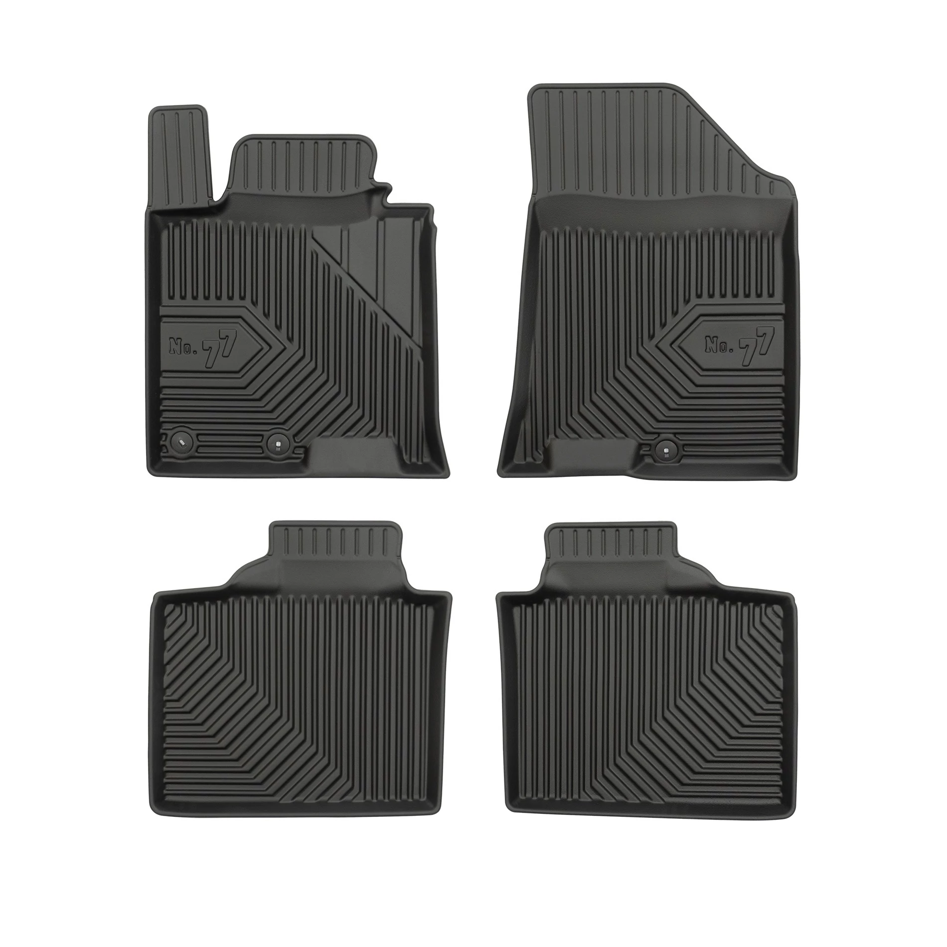 Hyundai i40 Frogum No77 fekete 3D hótálcás TPE gumiszőnyeg szett 77409194