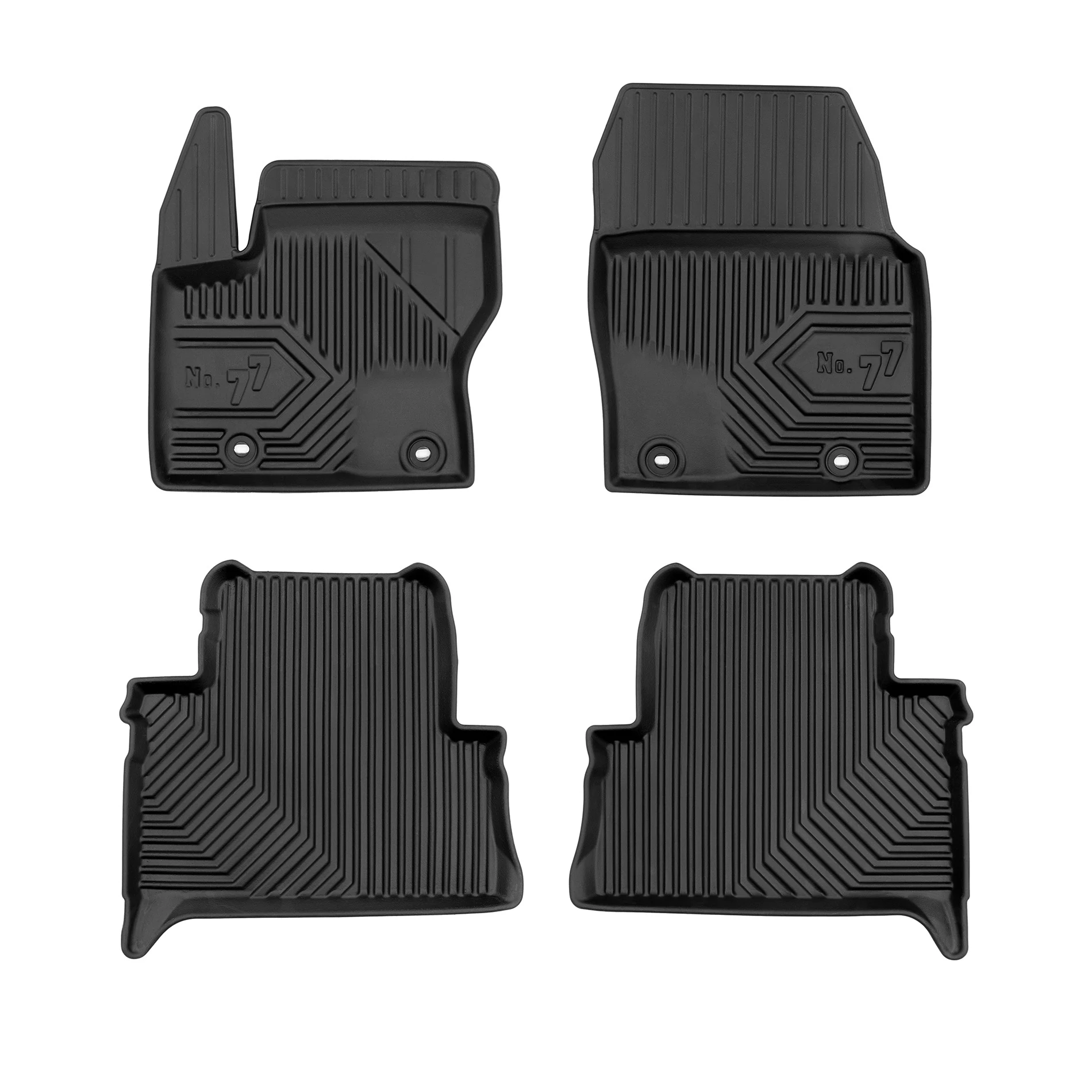 Ford C-Max II Frogum No77 fekete 3D hótálcás TPE gumiszőnyeg szett 77409200