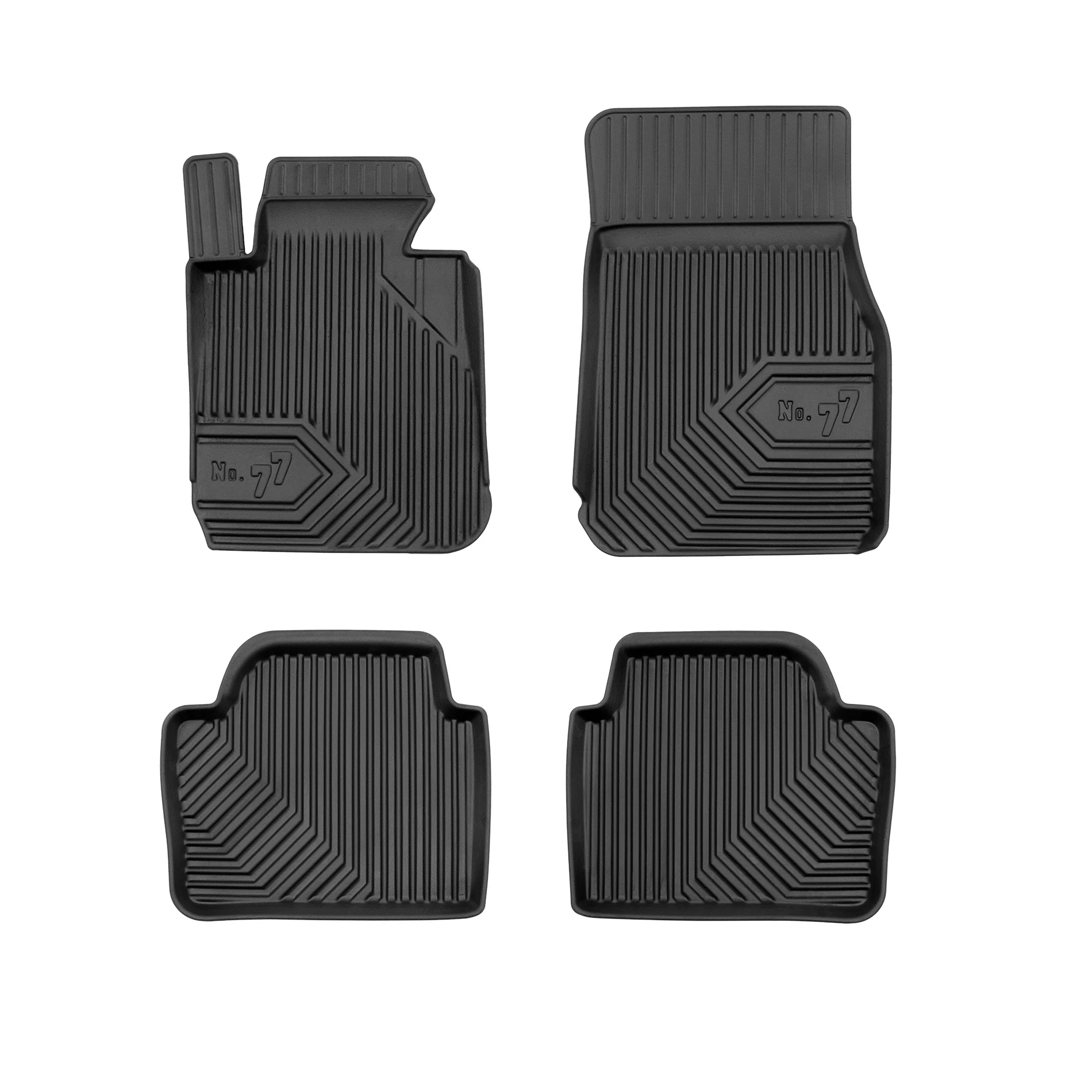 BMW F30 F31 Frogum No77 fekete 3D hótálcás TPE gumiszőnyeg szett 77409316